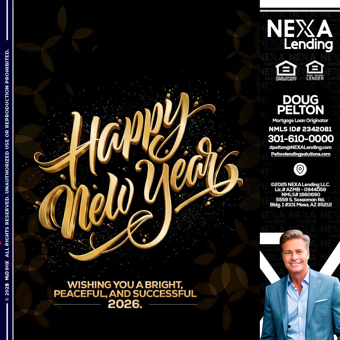 HAPPY NEW YEAR - Doug Pelton -Mortgage Loan Officer