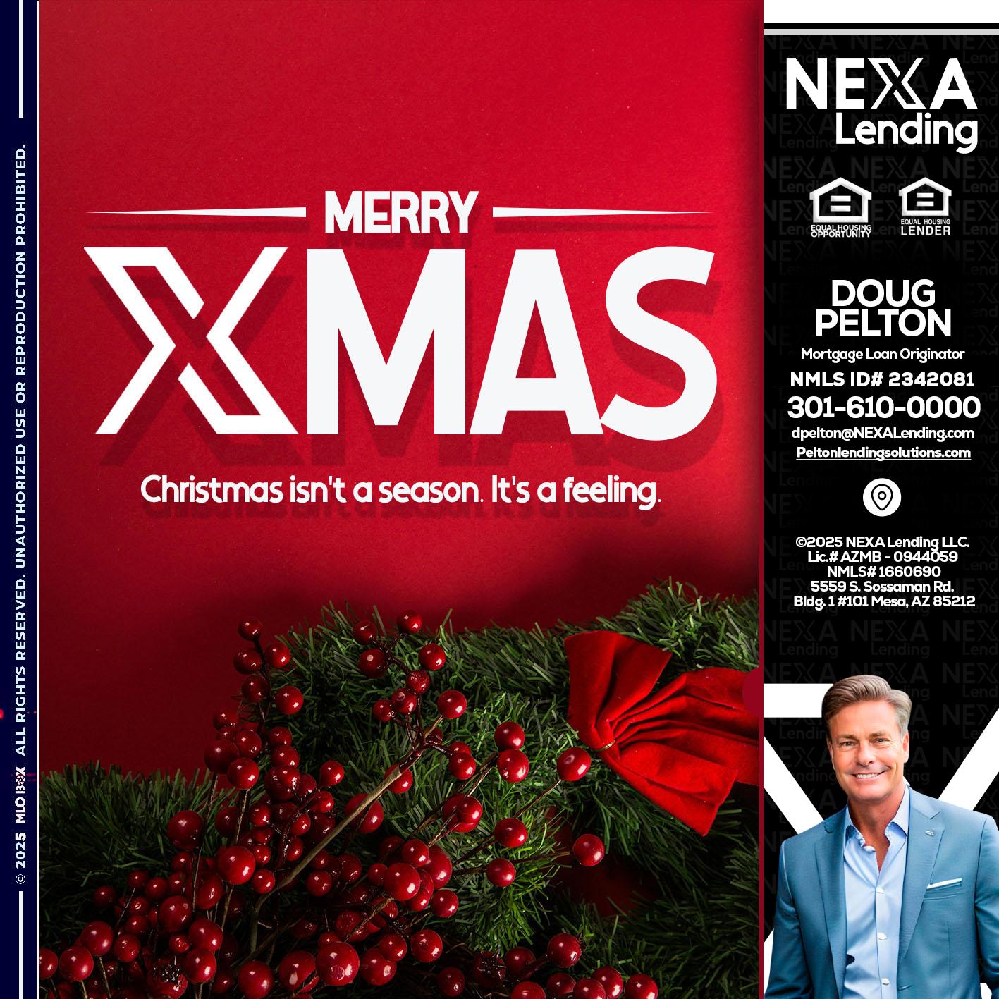 merry xmas - Doug Pelton -Mortgage Loan Officer