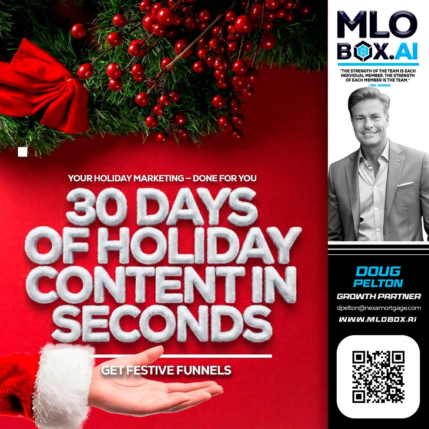 30 DAYS - Doug Pelton -Mortgage Loan Officer