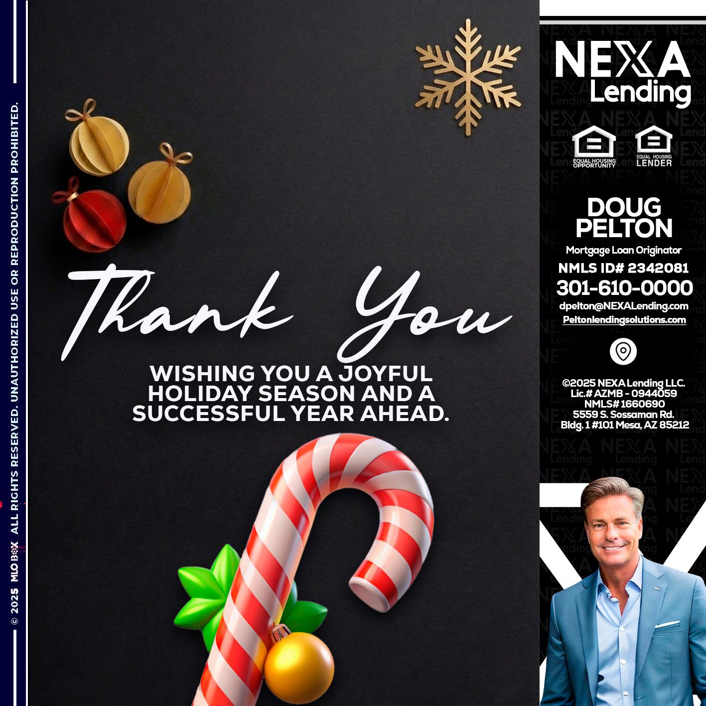 THANK YOU - Doug Pelton -Mortgage Loan Officer