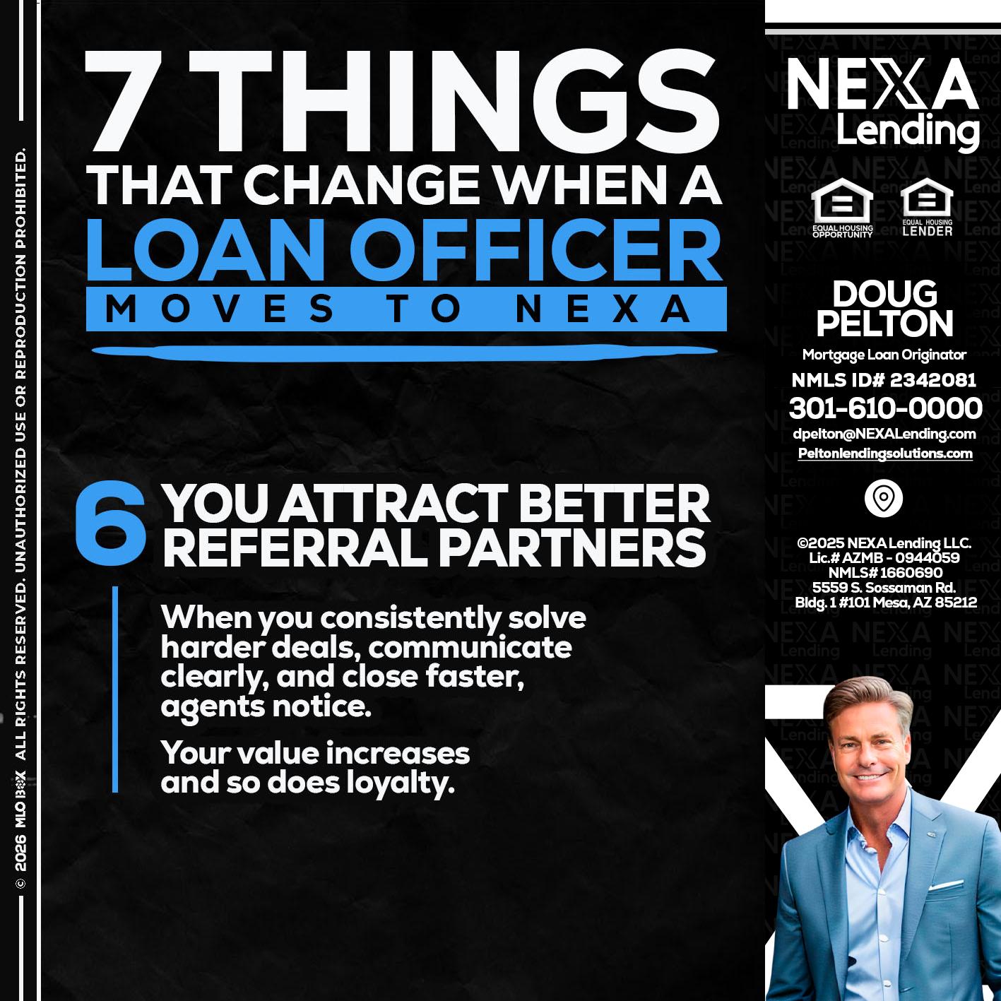 7 THINGS (6) - Doug Pelton -Mortgage Loan Officer