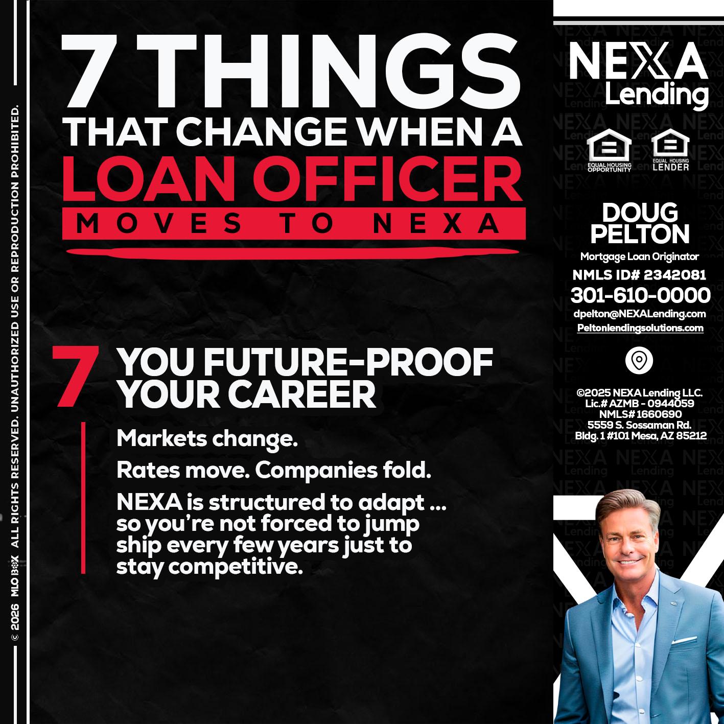 7 THINGS (7) - Doug Pelton -Mortgage Loan Officer