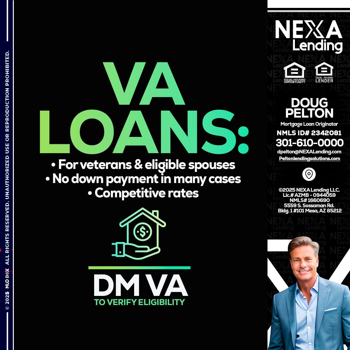 VA LOANS - Doug Pelton -Mortgage Loan Officer