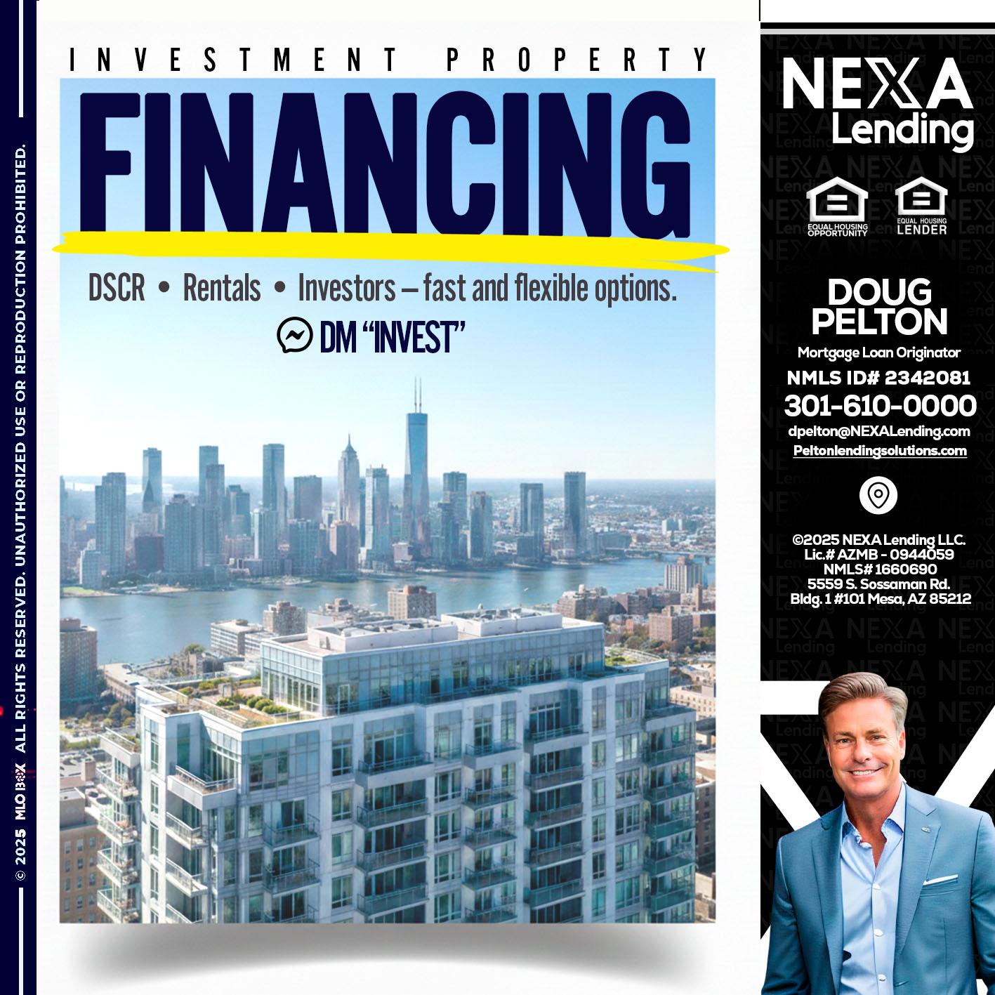 FINANCING - Doug Pelton -Mortgage Loan Officer