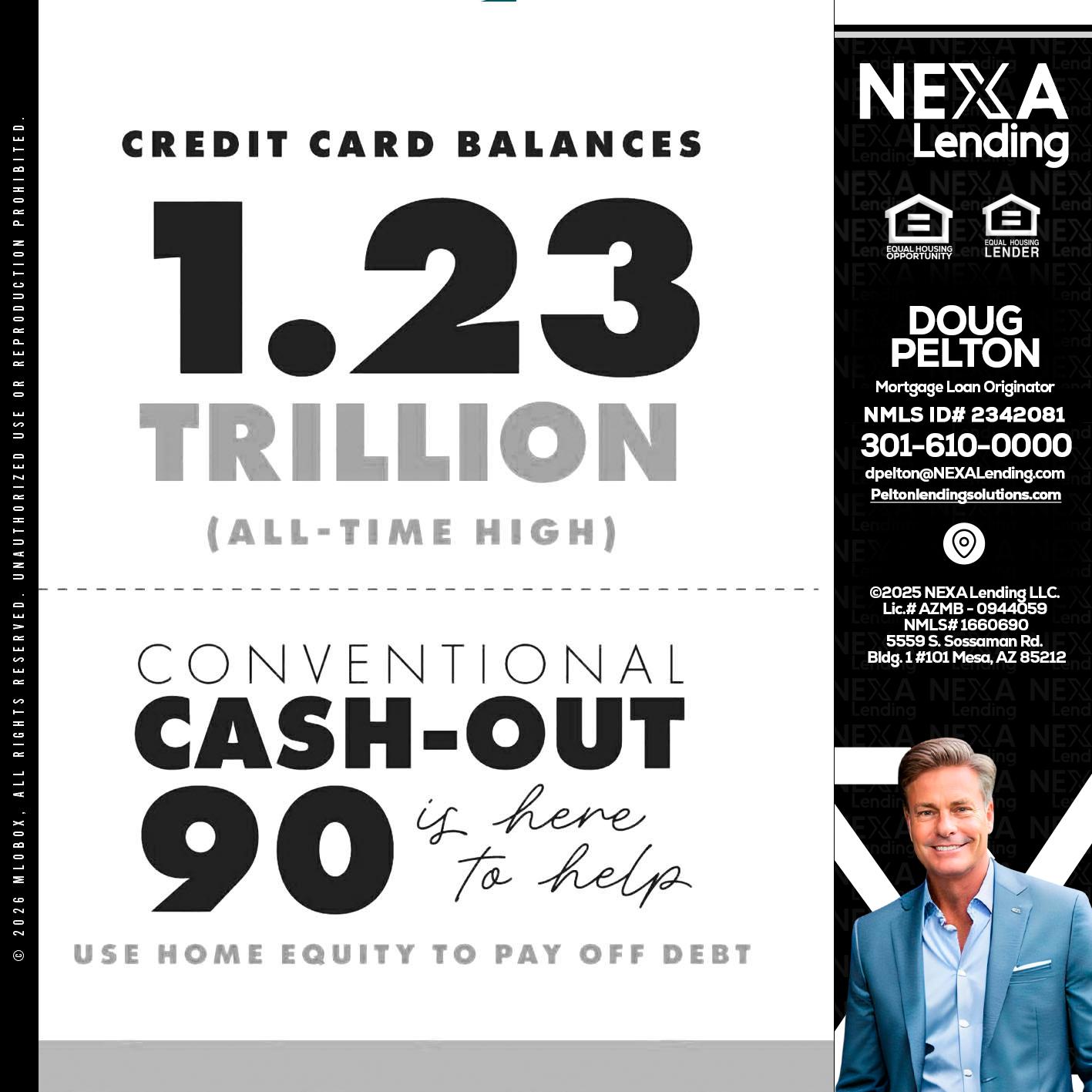 CREDIT CARD BALANCE - Doug Pelton -Mortgage Loan Officer