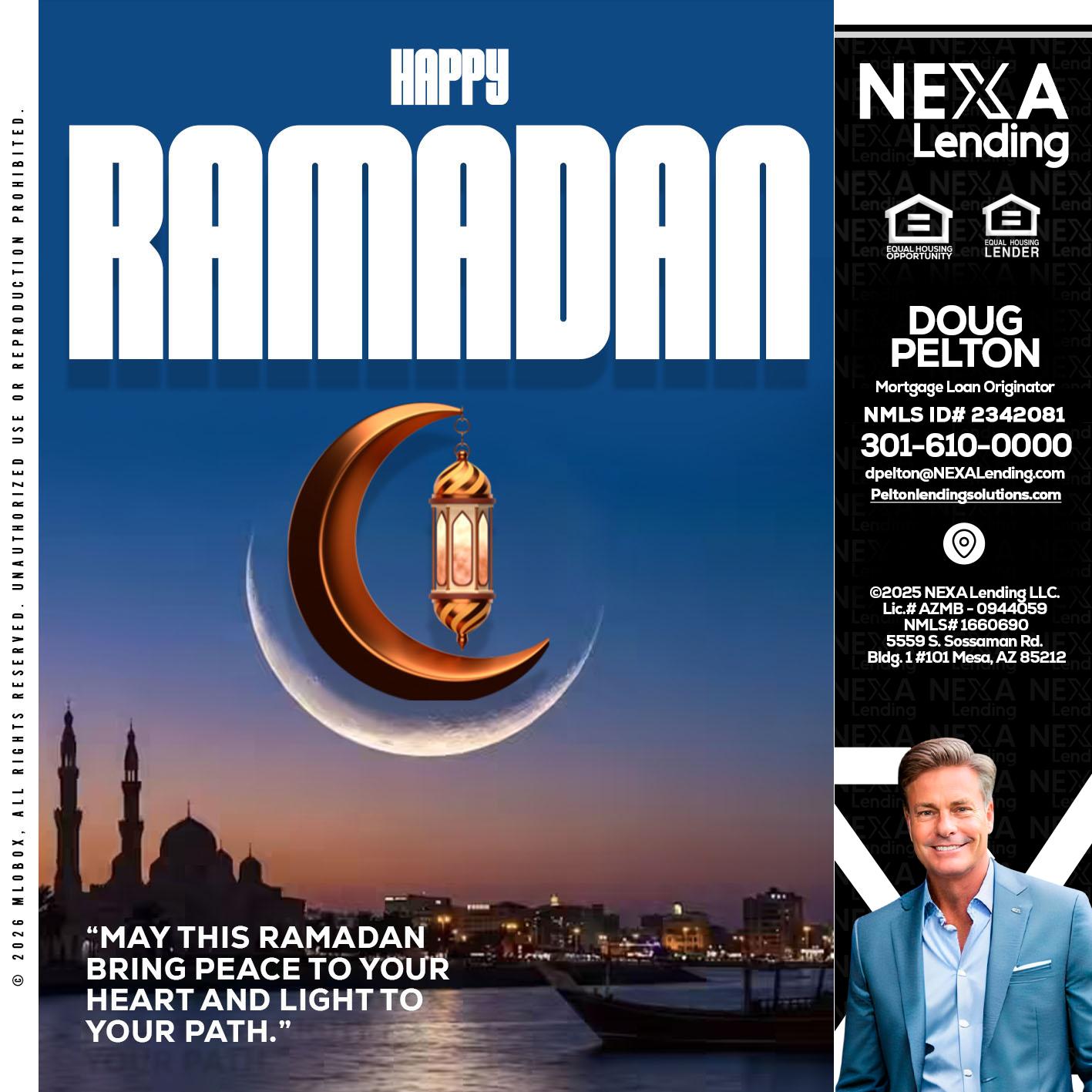 RAMADAN - Doug Pelton -Mortgage Loan Officer