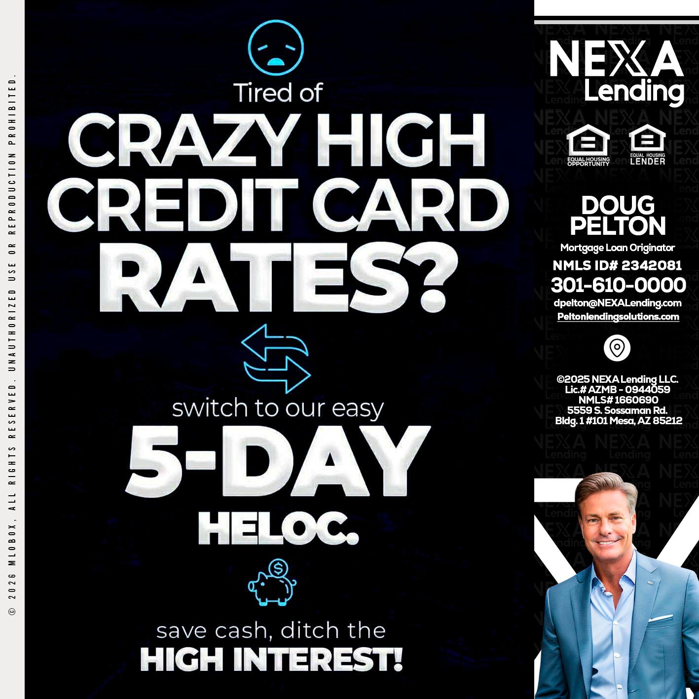 CRAZY HIGH - Doug Pelton -Mortgage Loan Officer