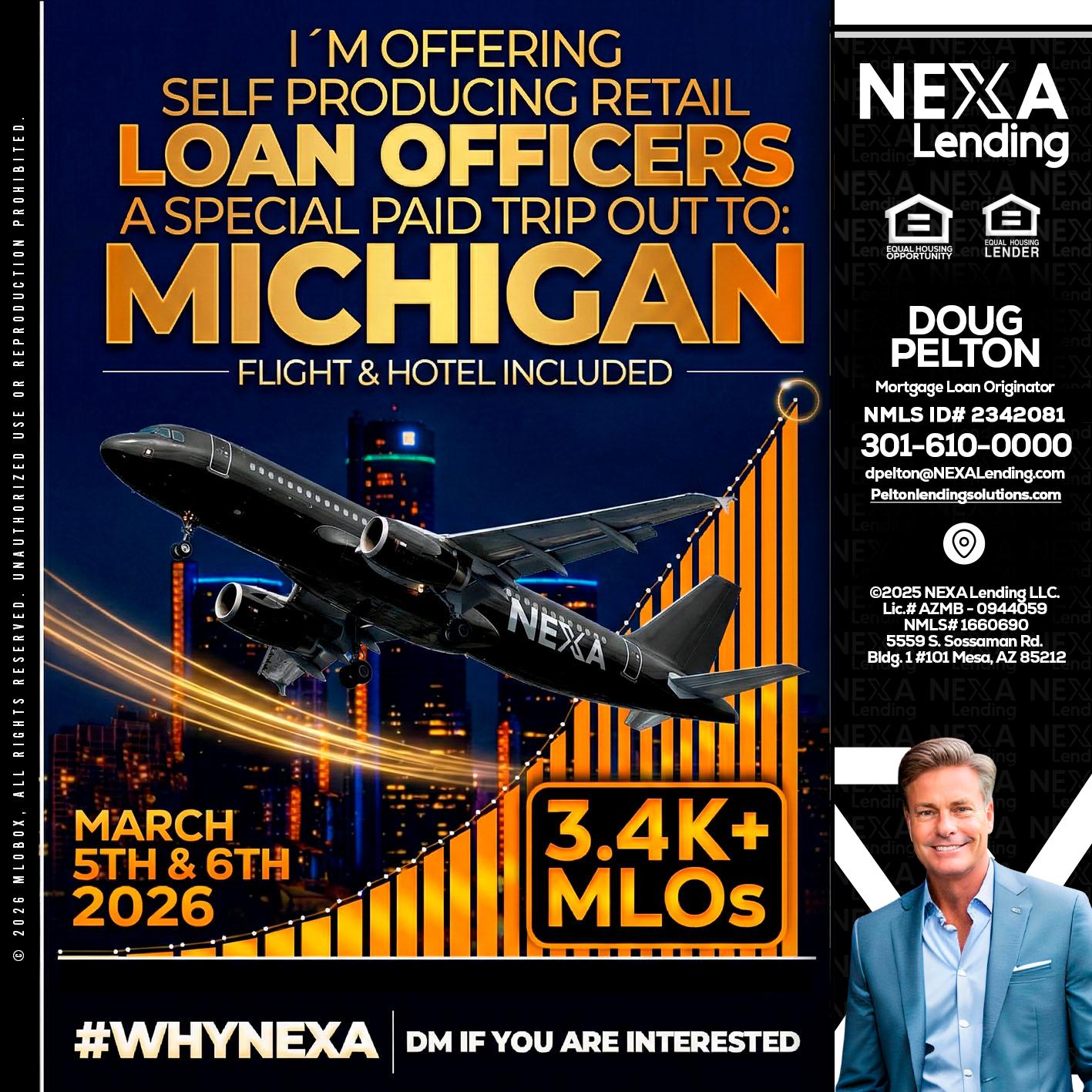 MICHIGAN - Doug Pelton -Mortgage Loan Officer