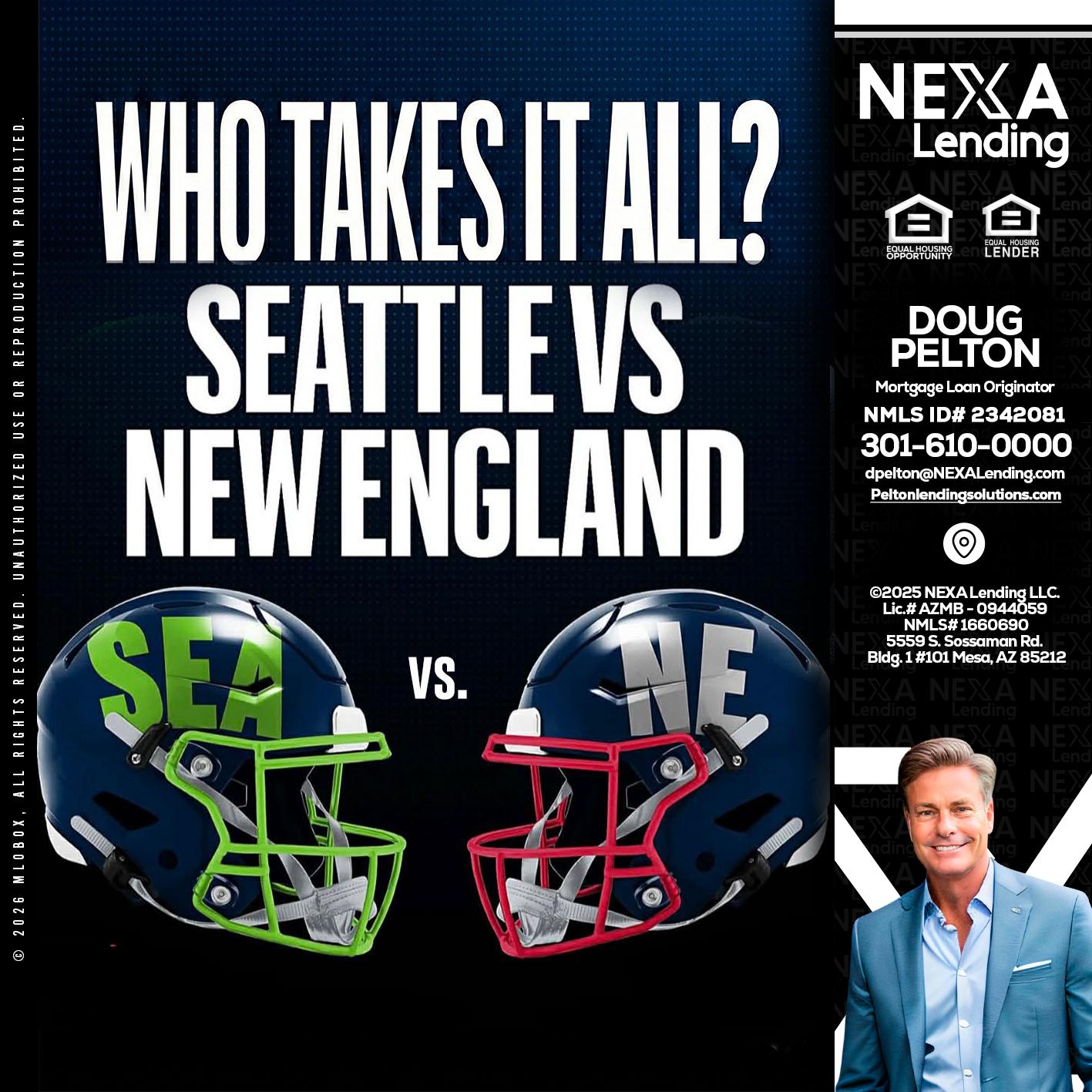 WHO TAKE IT ALL? - Doug Pelton -Mortgage Loan Officer