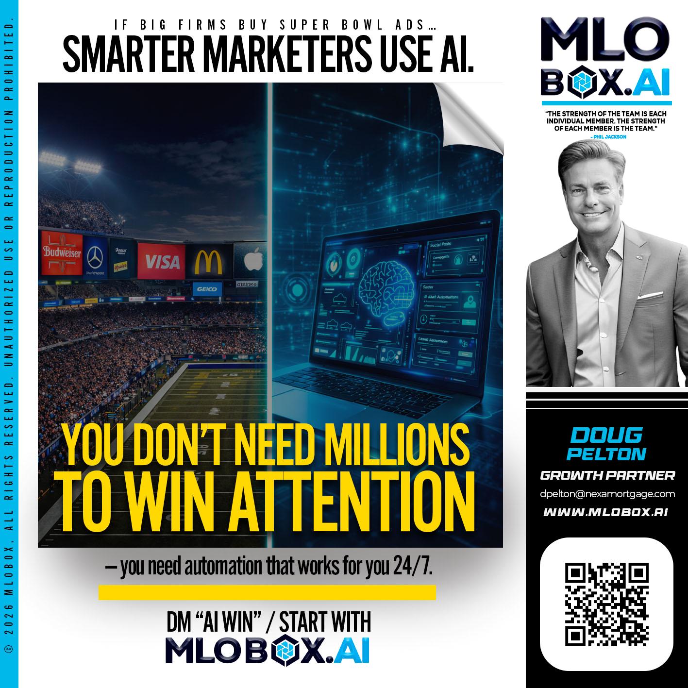 you don't need - Doug Pelton -Mortgage Loan Officer