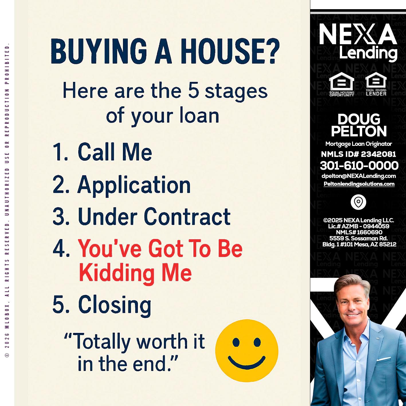 BUYING A HOUSE - Doug Pelton -Mortgage Loan Officer