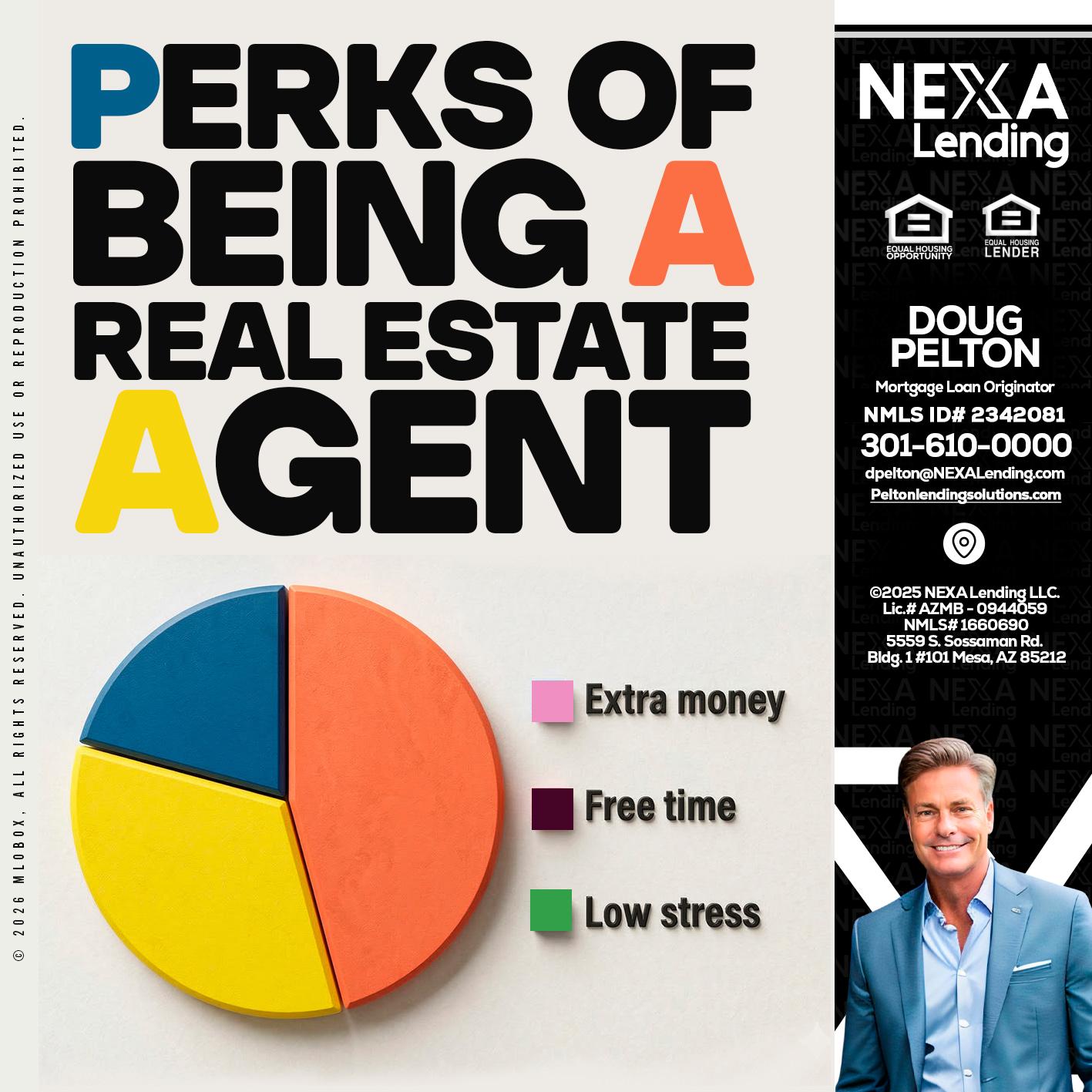 PERKS OF BEING - Doug Pelton -Mortgage Loan Officer