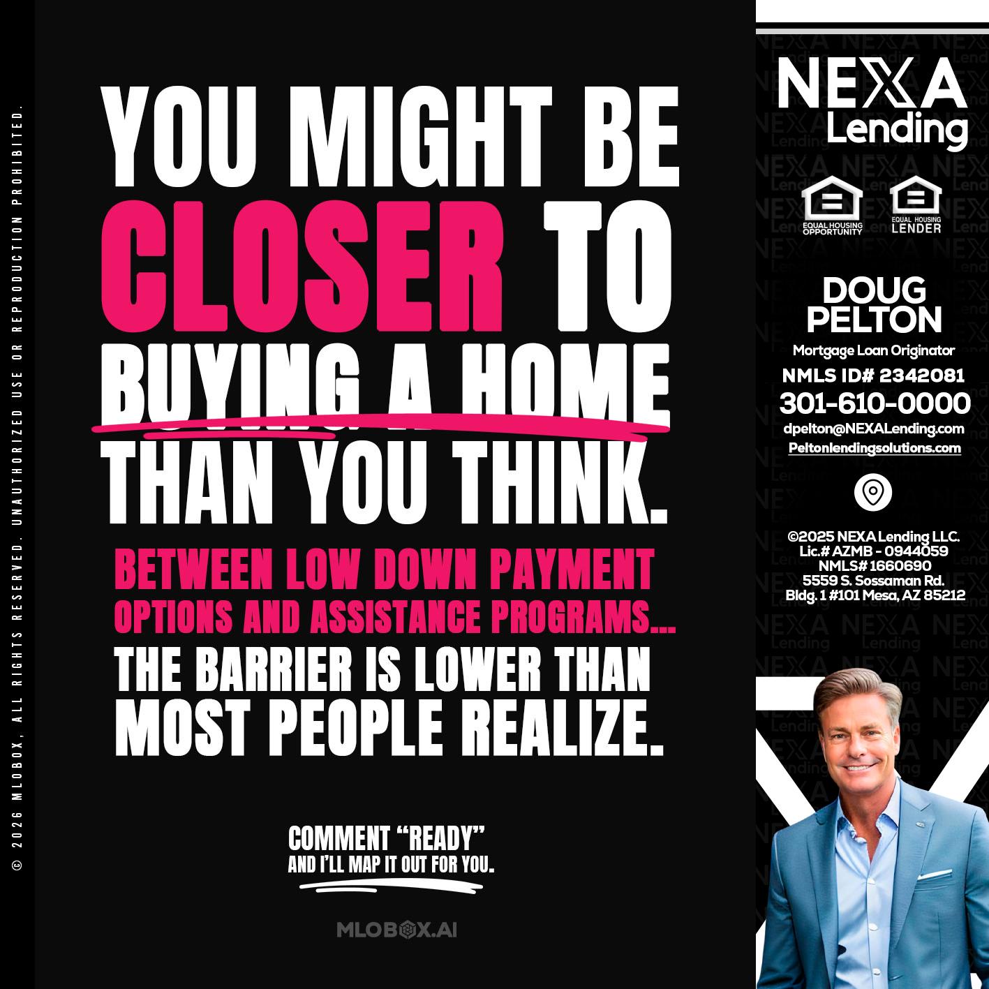 YOU MIGHT BE - Doug Pelton -Mortgage Loan Officer