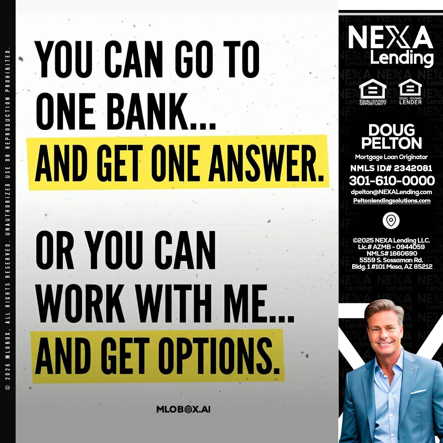 YOU CAN GO TO - Doug Pelton -Mortgage Loan Officer