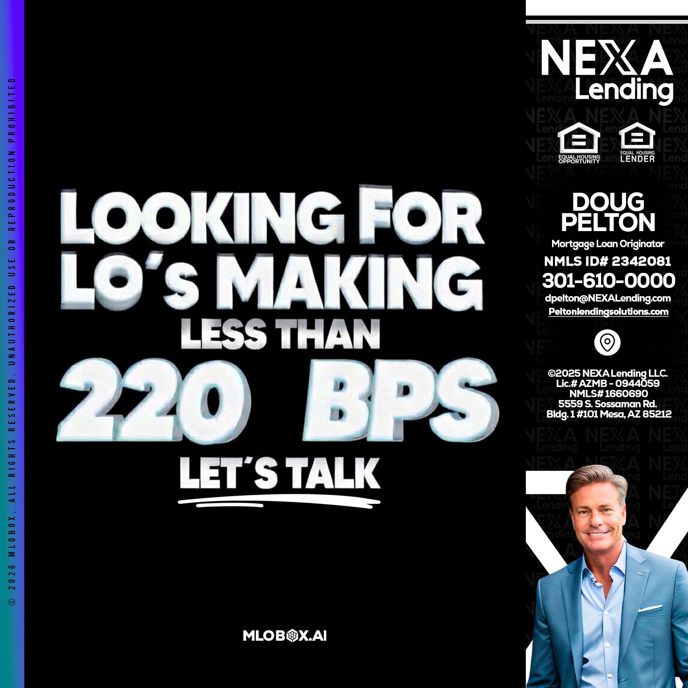 LOOKING FOR - Doug Pelton -Mortgage Loan Officer