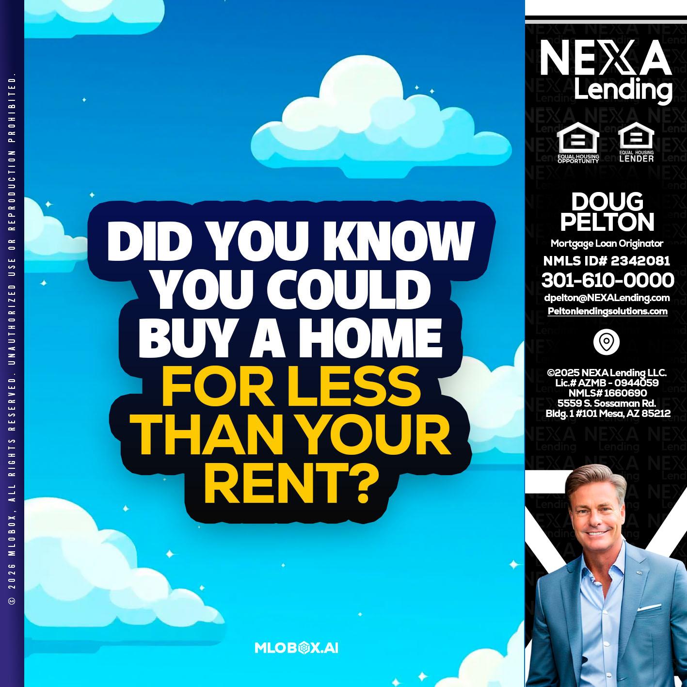 DID YOU KNOW - Doug Pelton -Mortgage Loan Officer