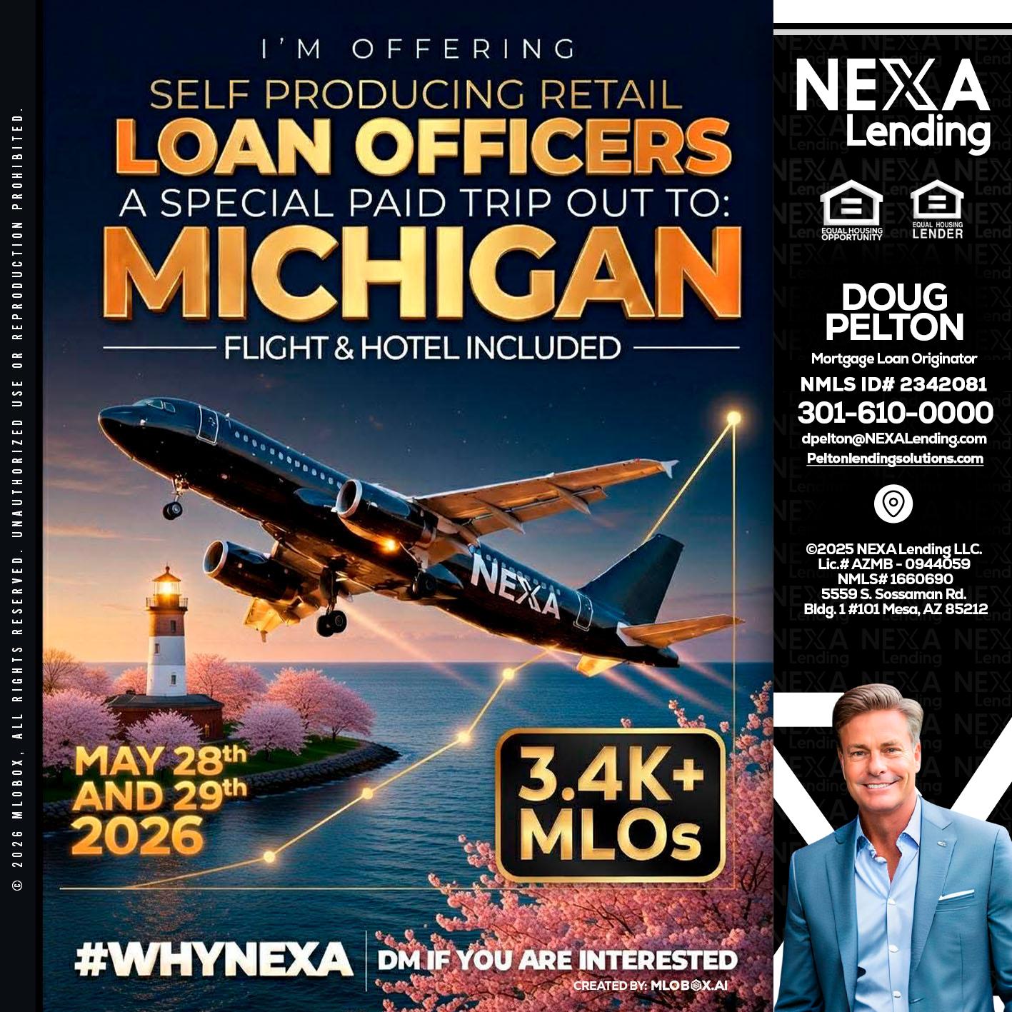 MICHIGAN TRIP - Doug Pelton -Mortgage Loan Officer