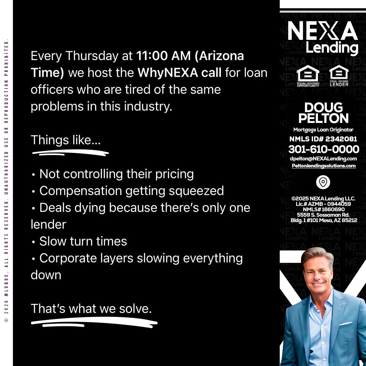 WHY NEXA - Doug Pelton -Mortgage Loan Officer