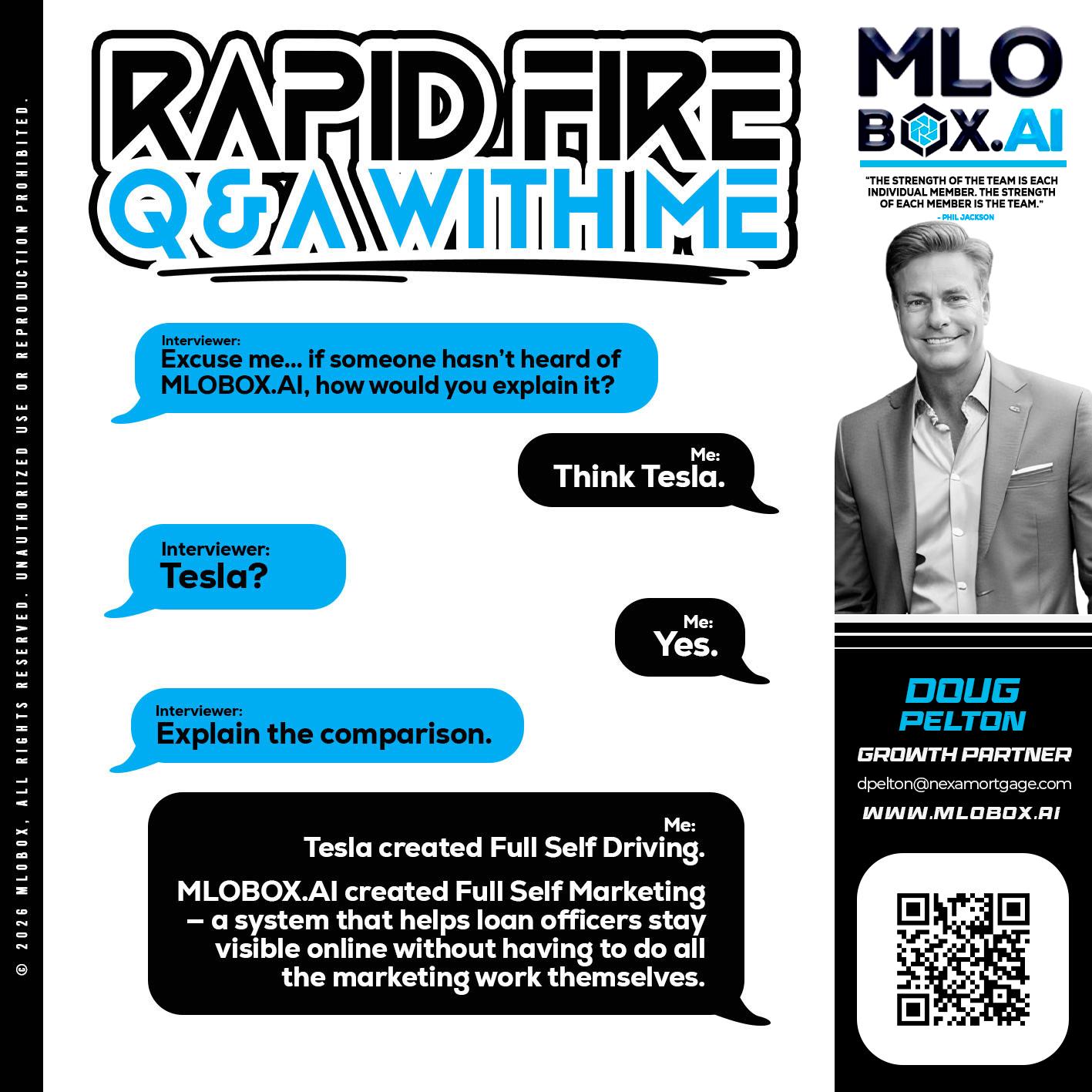 RAPID FIRE Q&A - Doug Pelton -Mortgage Loan Officer