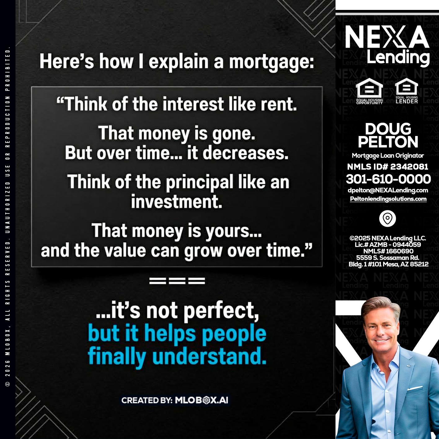 HERES NOW - Doug Pelton -Mortgage Loan Officer