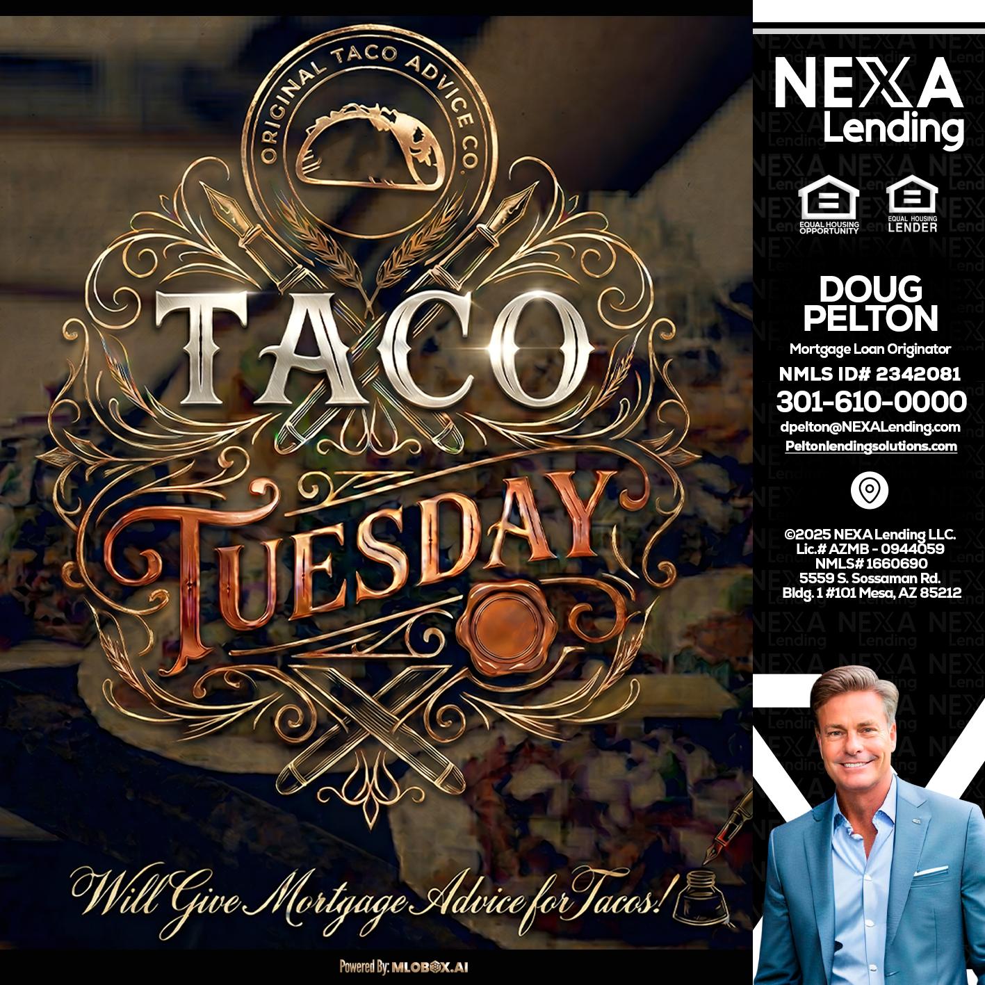 Taco Tuesday - Doug Pelton -Mortgage Loan Officer