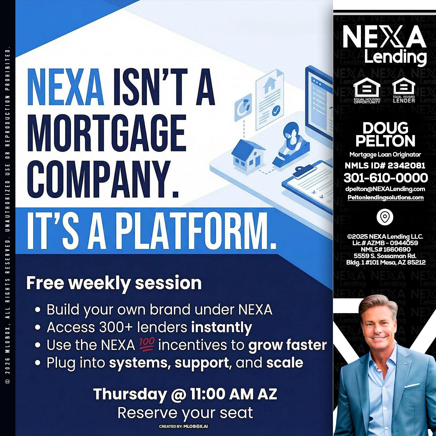 NEXA ISNT - Doug Pelton -Mortgage Loan Officer
