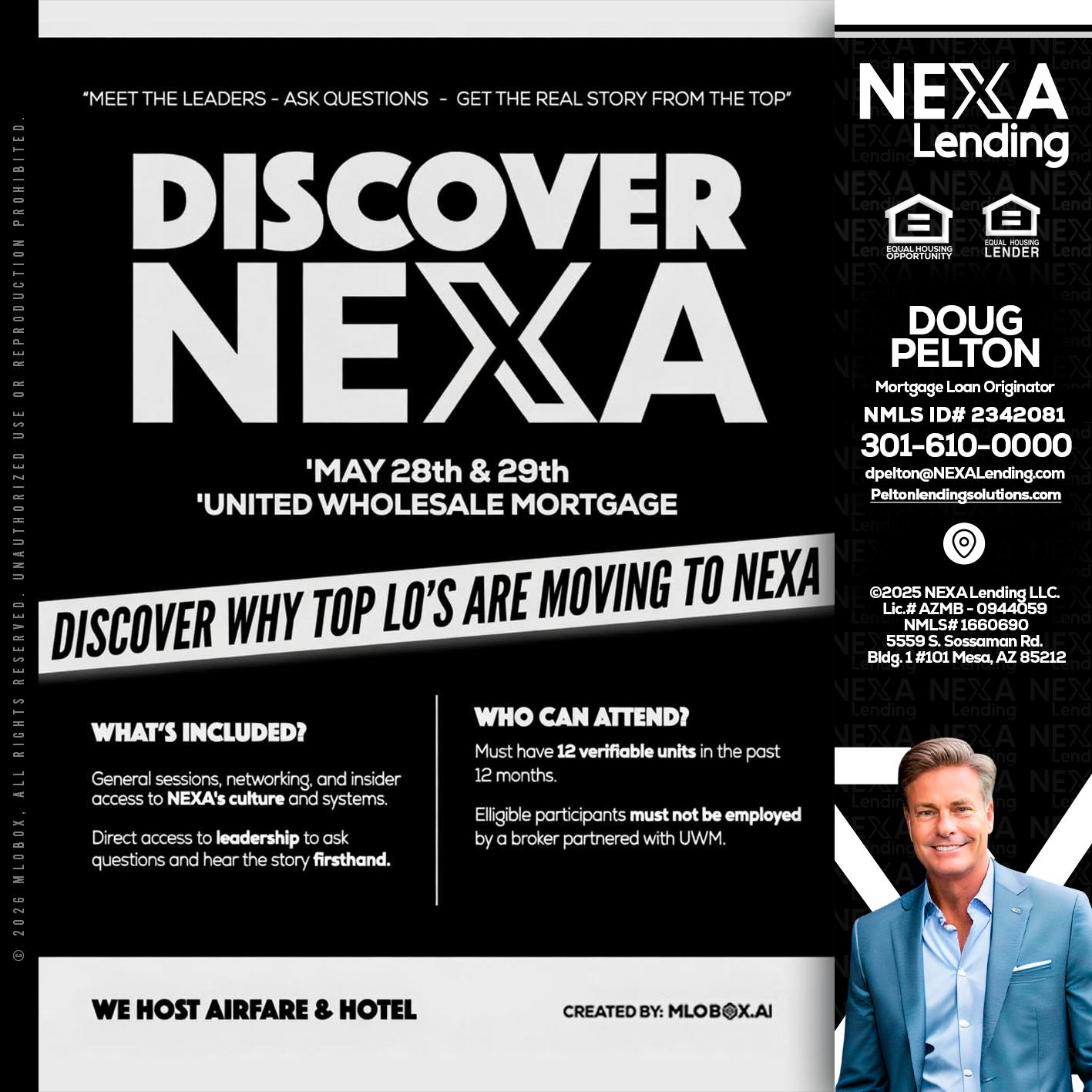 DISCOVER NEXA - Doug Pelton -Mortgage Loan Officer