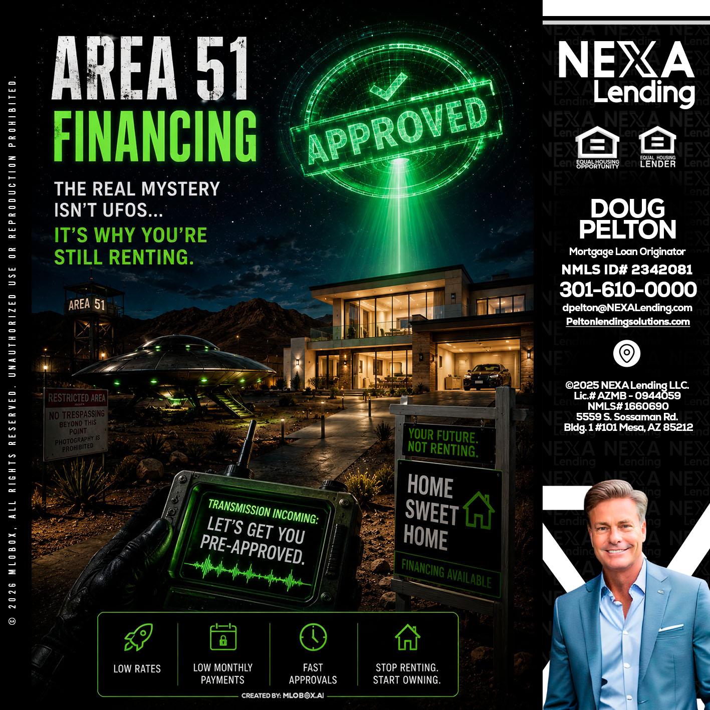 AREA 51 - Doug Pelton -Mortgage Loan Officer