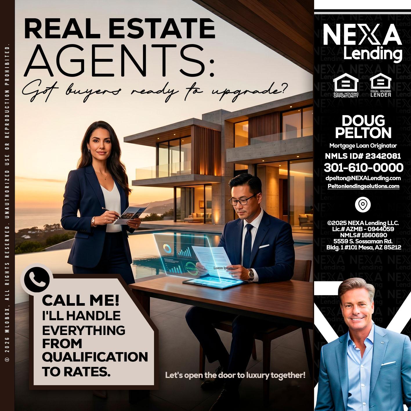 REAL ESTATE AGENTS - Doug Pelton -Mortgage Loan Officer