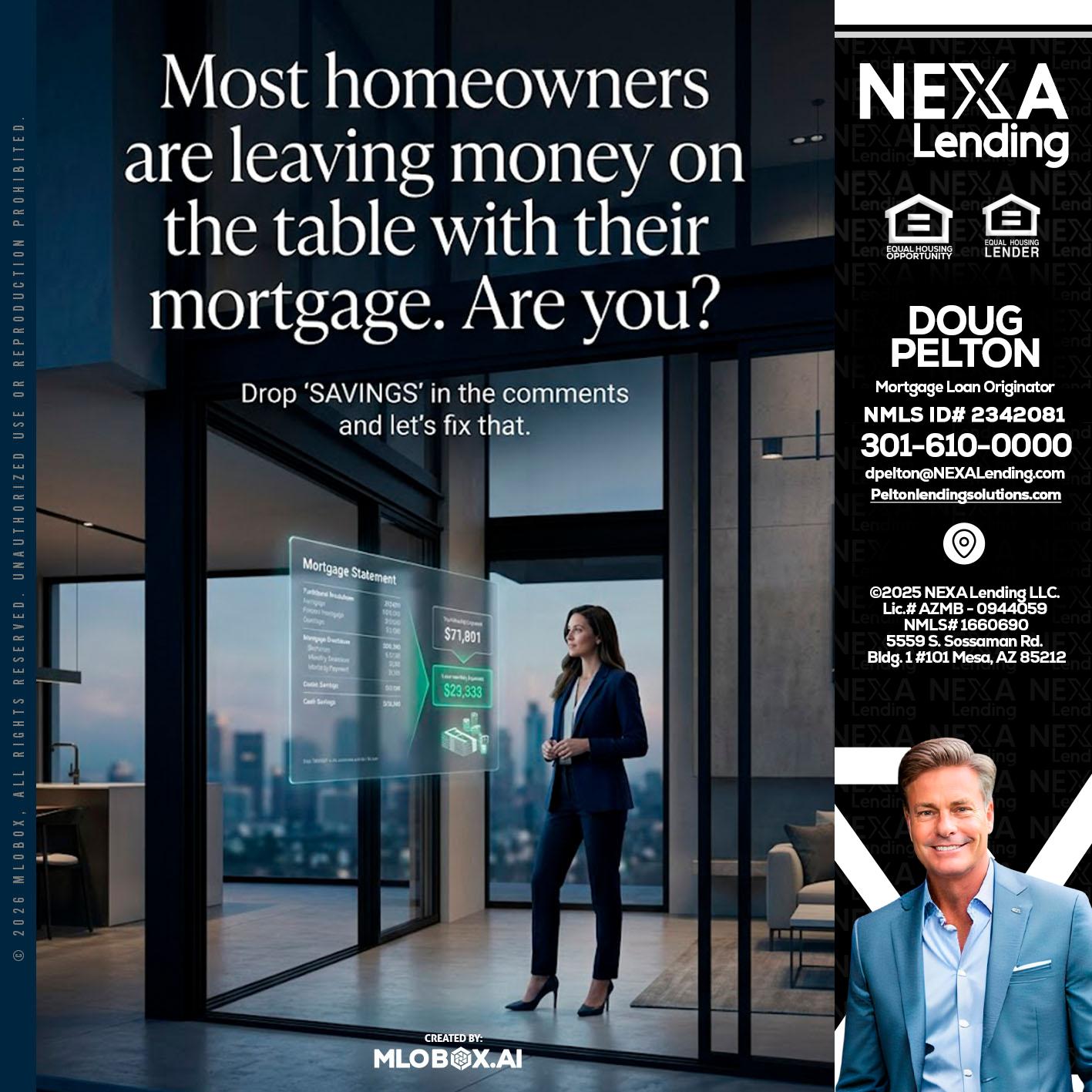 MOST OWNERS - Doug Pelton -Mortgage Loan Officer