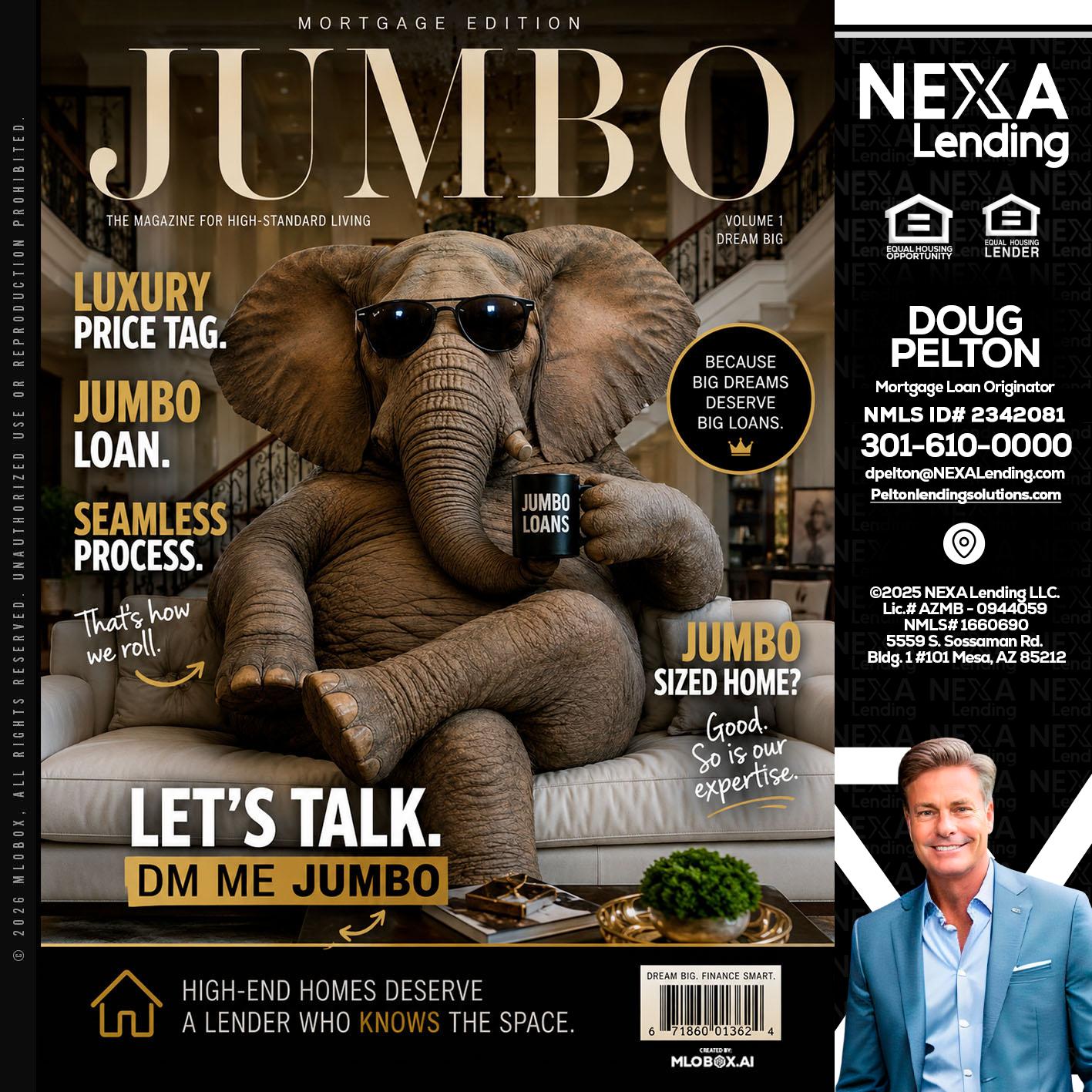 JUMBO LOANS - Doug Pelton -Mortgage Loan Officer