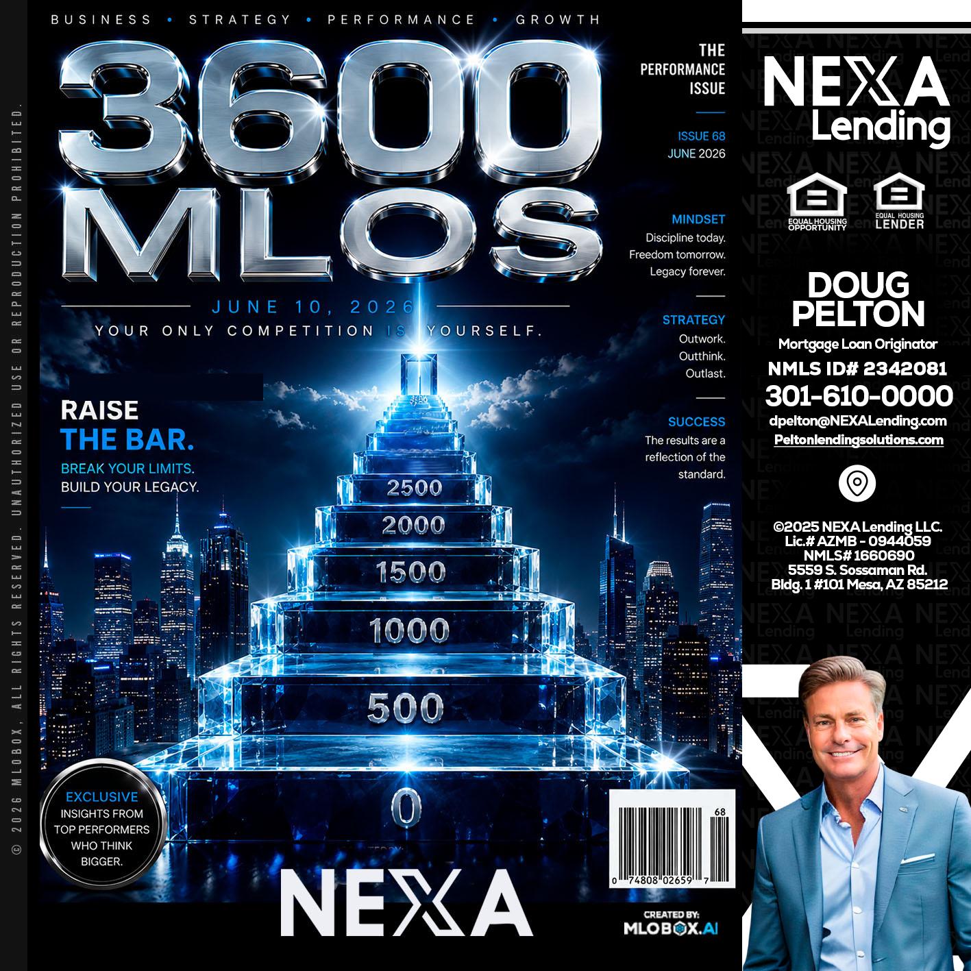 3600 MLOs - Doug Pelton -Mortgage Loan Officer