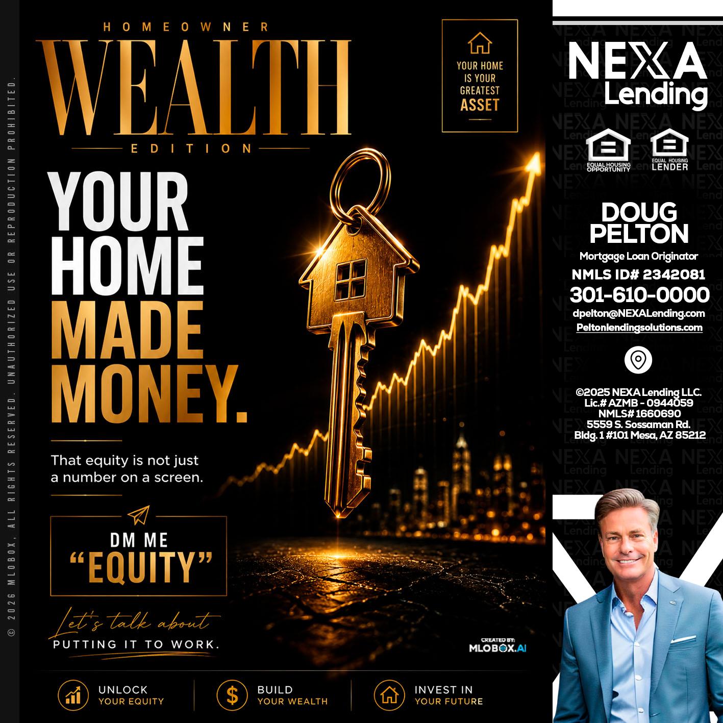 YOUR HOME MADE - Doug Pelton -Mortgage Loan Officer