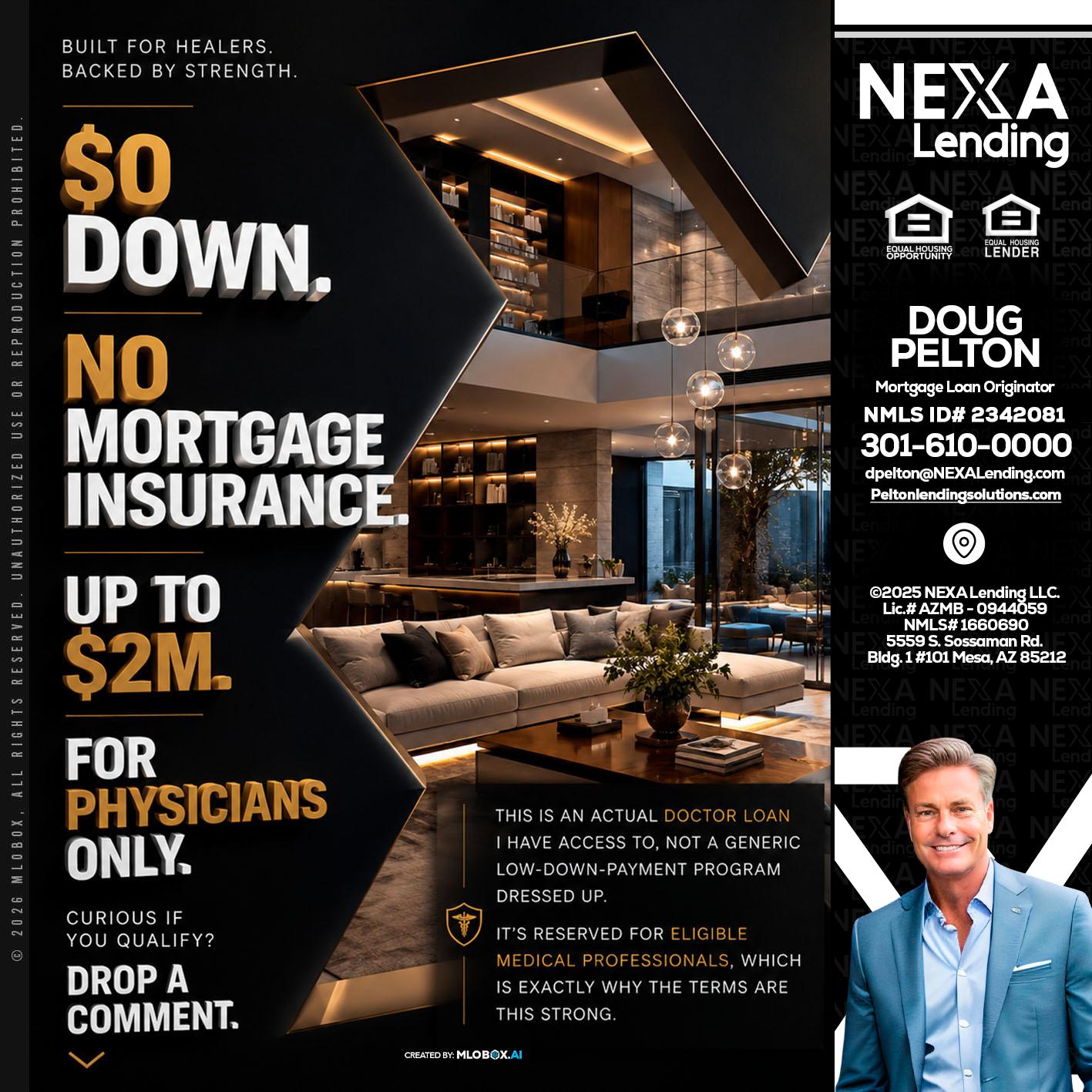 $0 DOWN - Doug Pelton -Mortgage Loan Officer