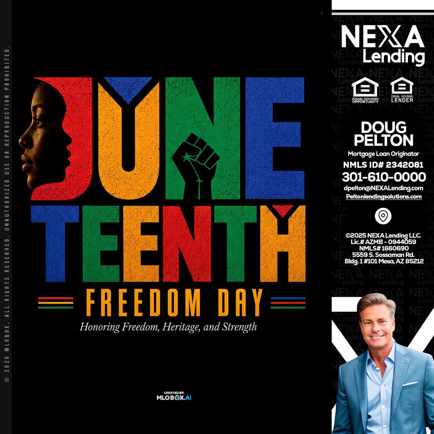 Juneteenth - Doug Pelton -Mortgage Loan Officer
