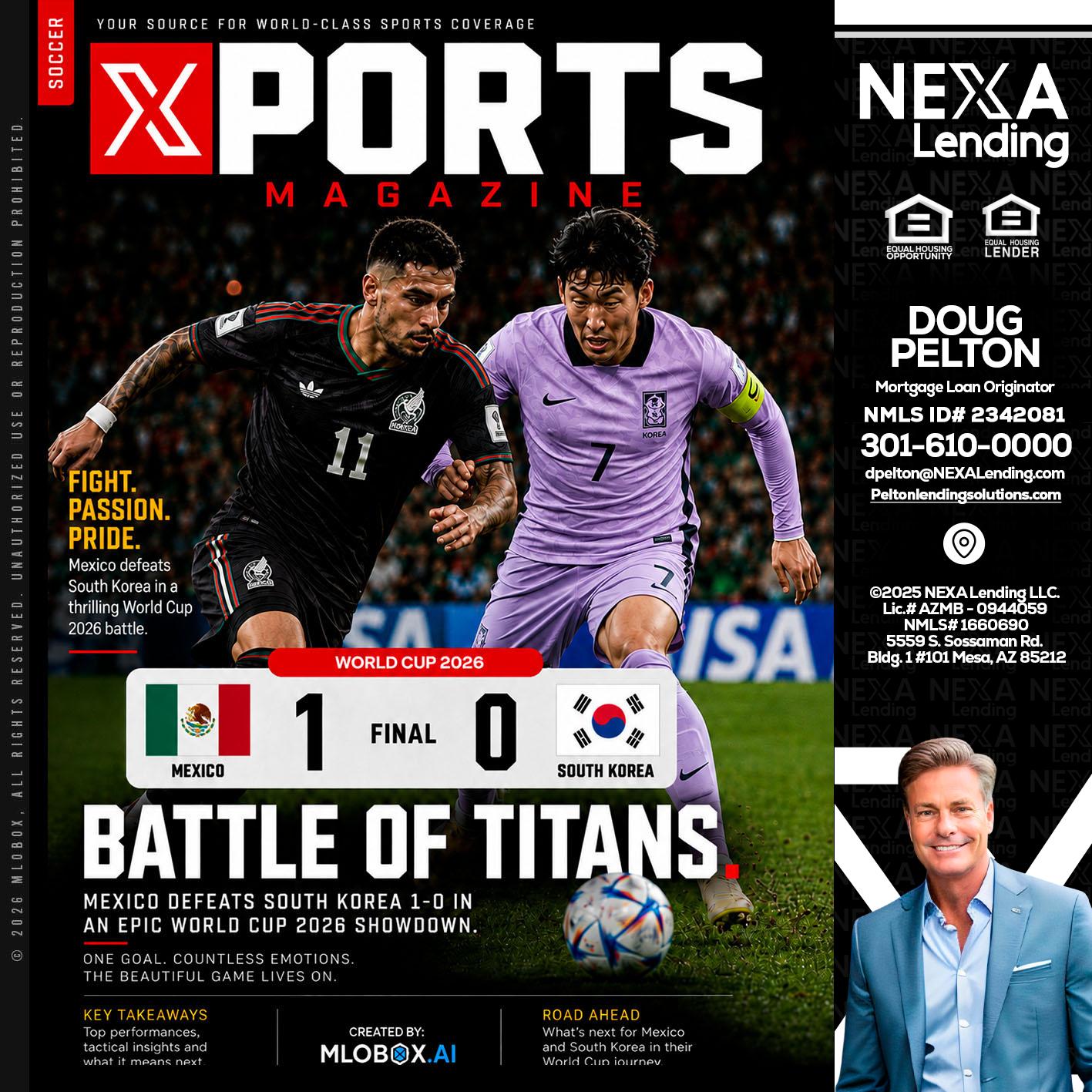 XPORTS MAGAZINE - Doug Pelton -Mortgage Loan Officer