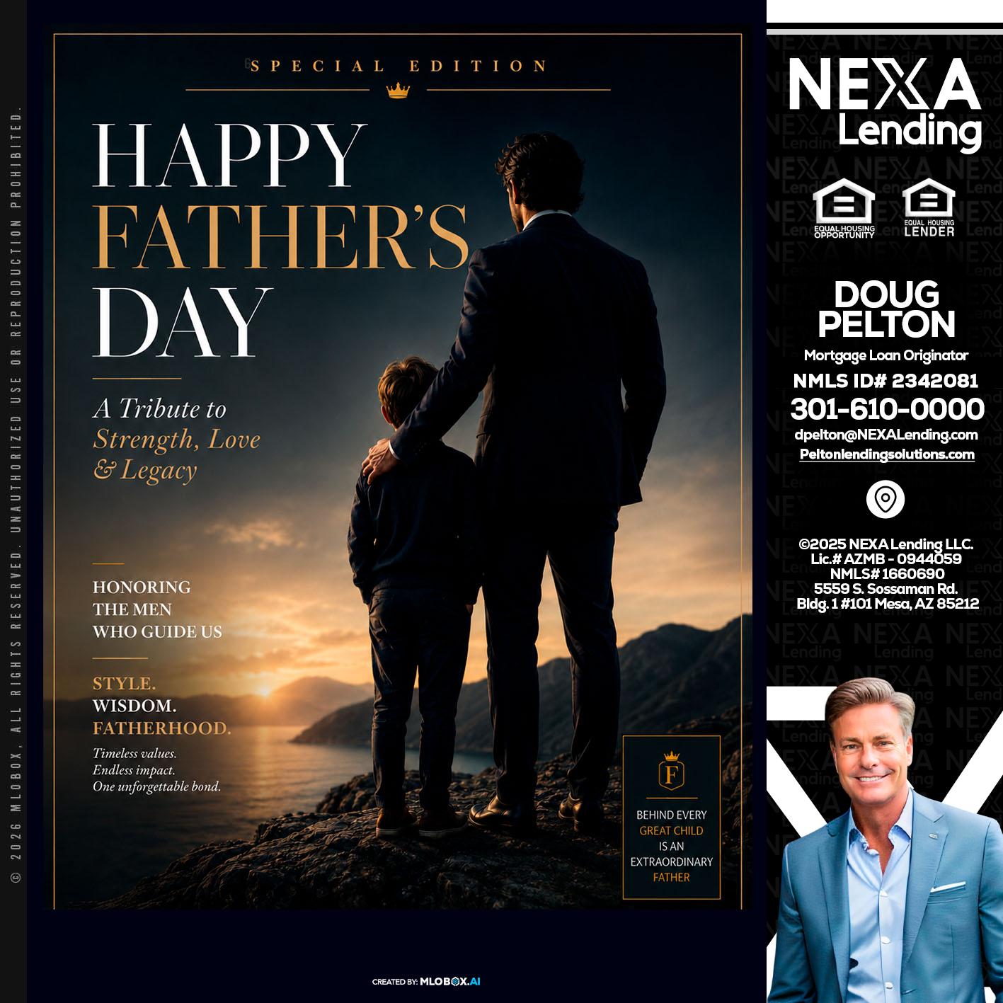 HAPPY FATHERS DAY - Doug Pelton -Mortgage Loan Officer