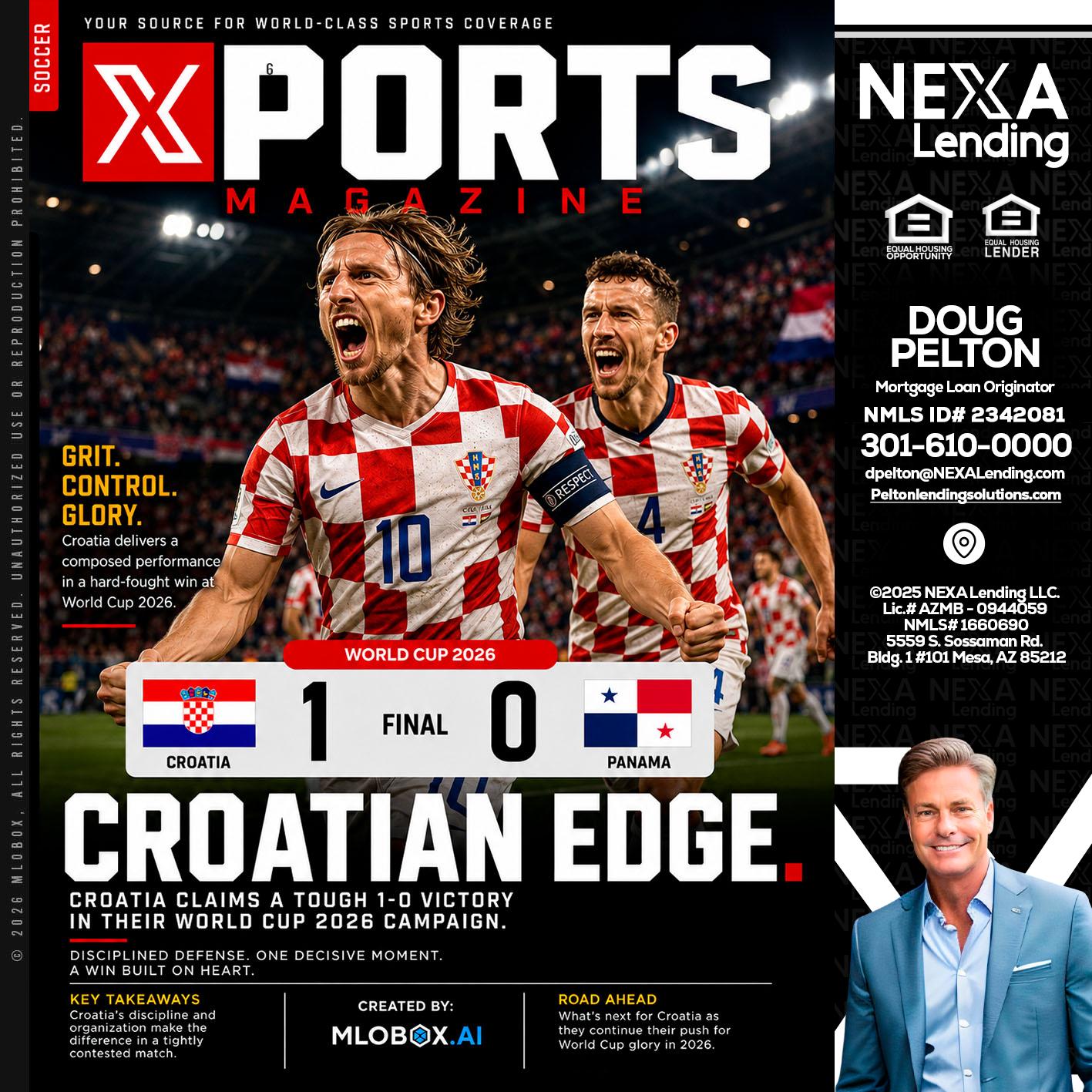 CROATIA 1-0 PANAMA - Doug Pelton -Mortgage Loan Officer