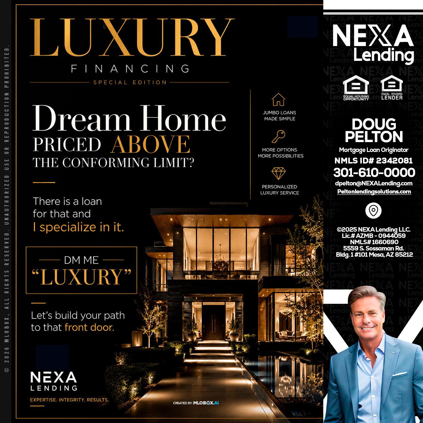 LUXURY - Doug Pelton -Mortgage Loan Officer