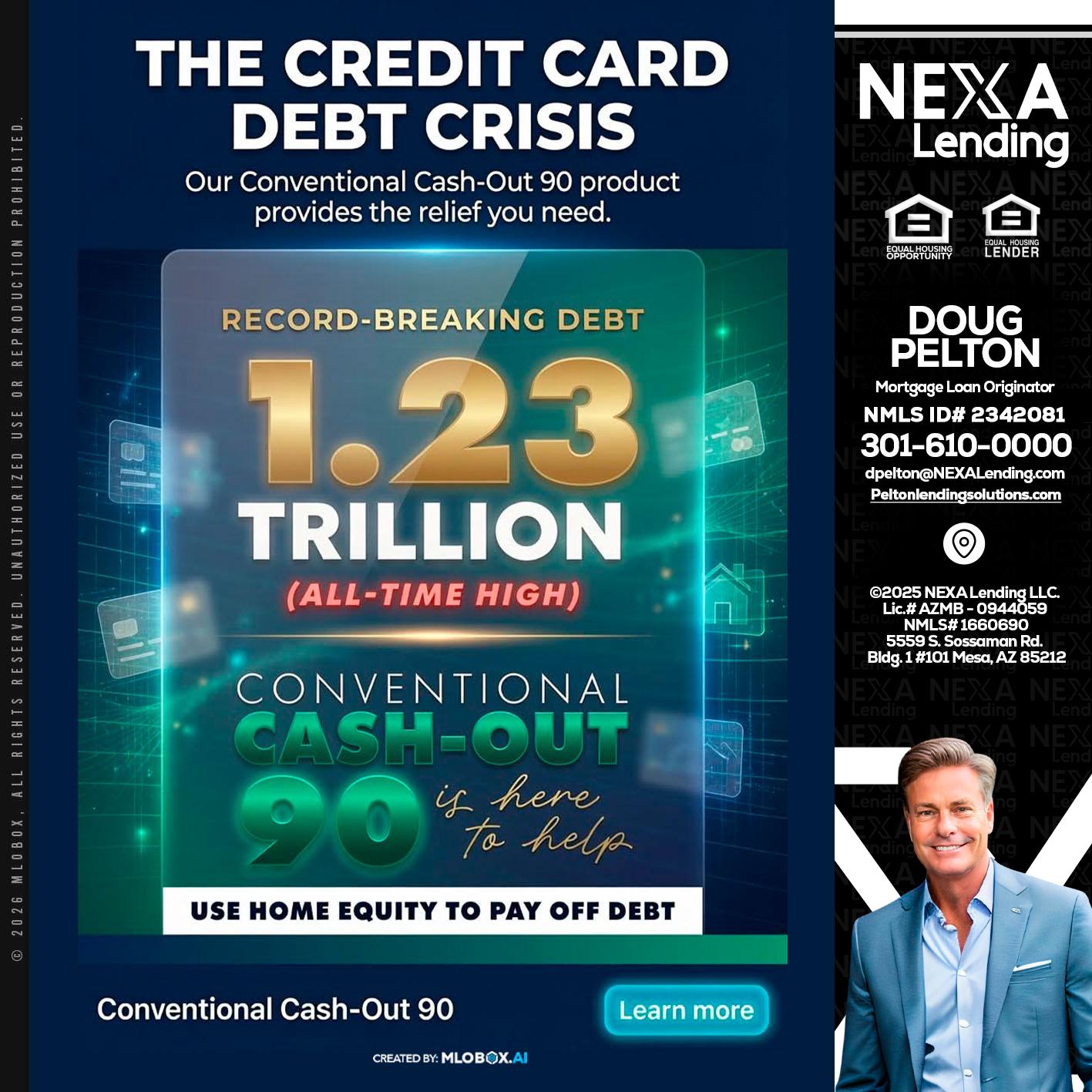 THE CREDIT CARD - Doug Pelton -Mortgage Loan Officer