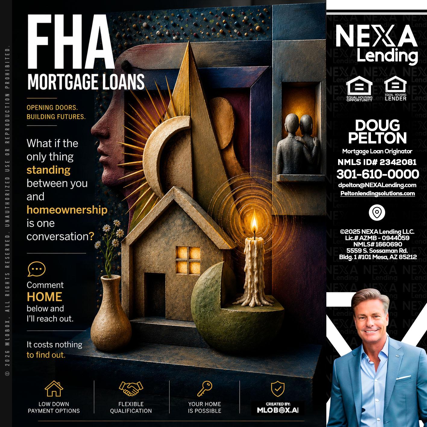 FHA - Doug Pelton -Mortgage Loan Officer