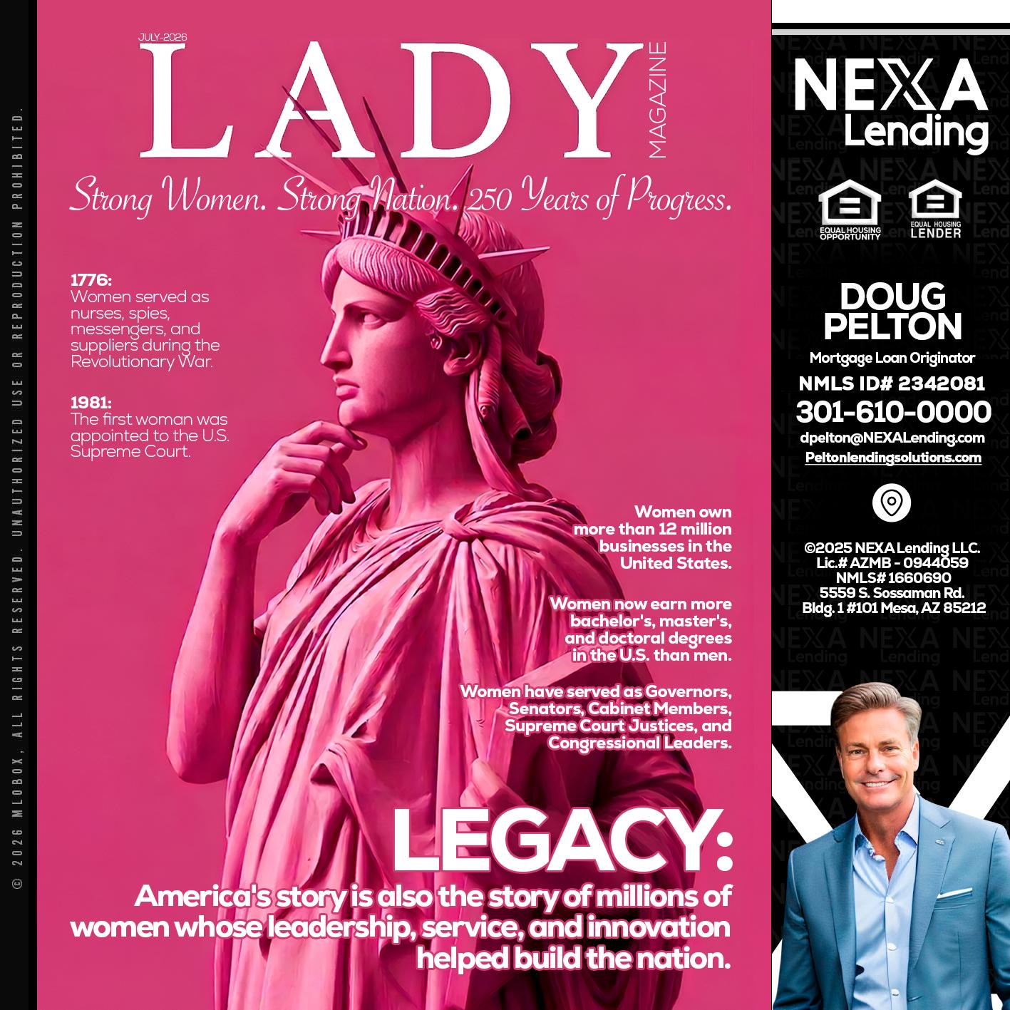 LADY LIBERTY! - Doug Pelton -Mortgage Loan Officer