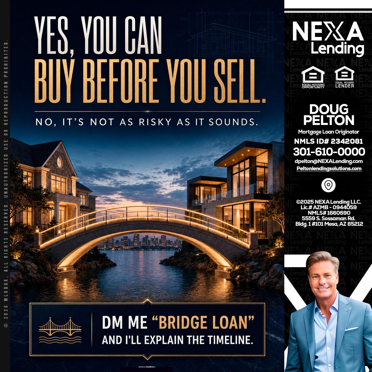 YES, YOU CAN - Doug Pelton -Mortgage Loan Officer