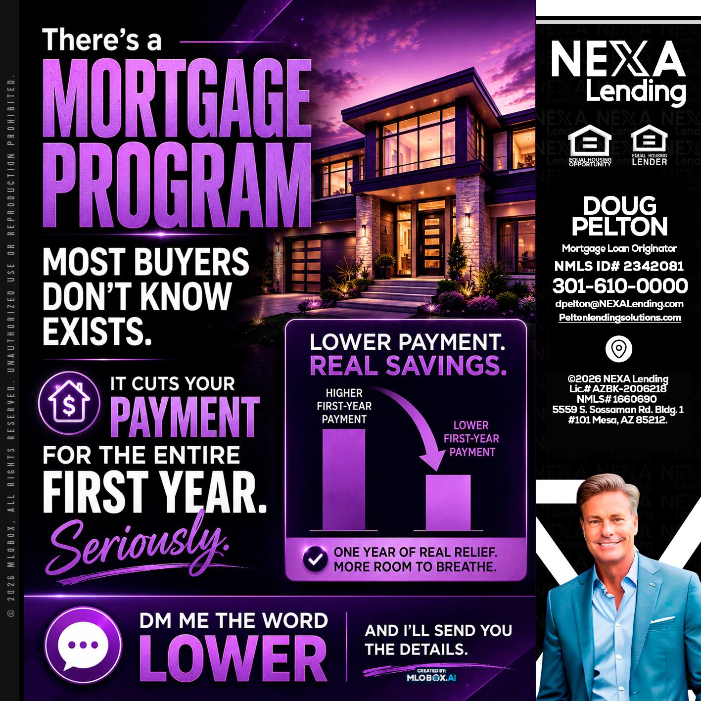 MORTGAGE PROGRAM - Doug Pelton -Mortgage Loan Officer