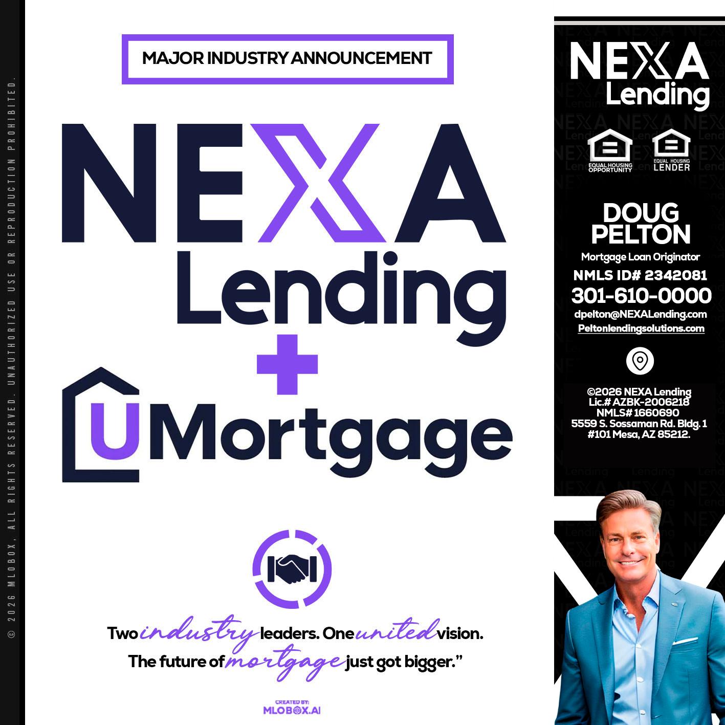 NEXA LENDING U MORTGAGE - Doug Pelton -Mortgage Loan Officer