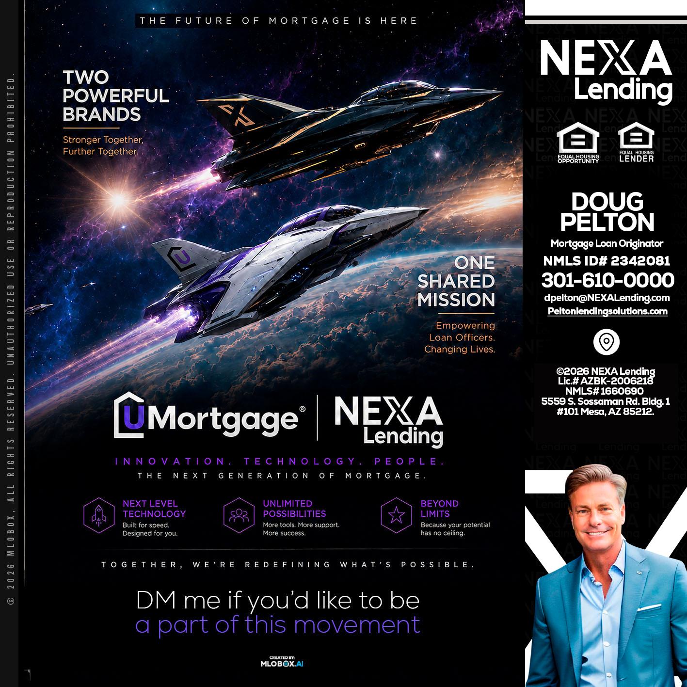 U Mortgage + NEXA lending - Doug Pelton -Mortgage Loan Officer