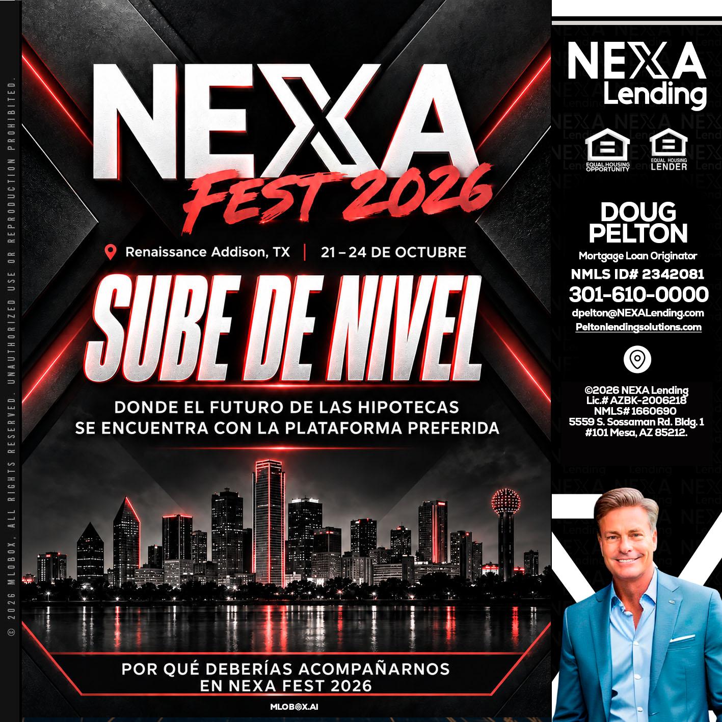 NEXA fest 2026 - Doug Pelton -Mortgage Loan Officer