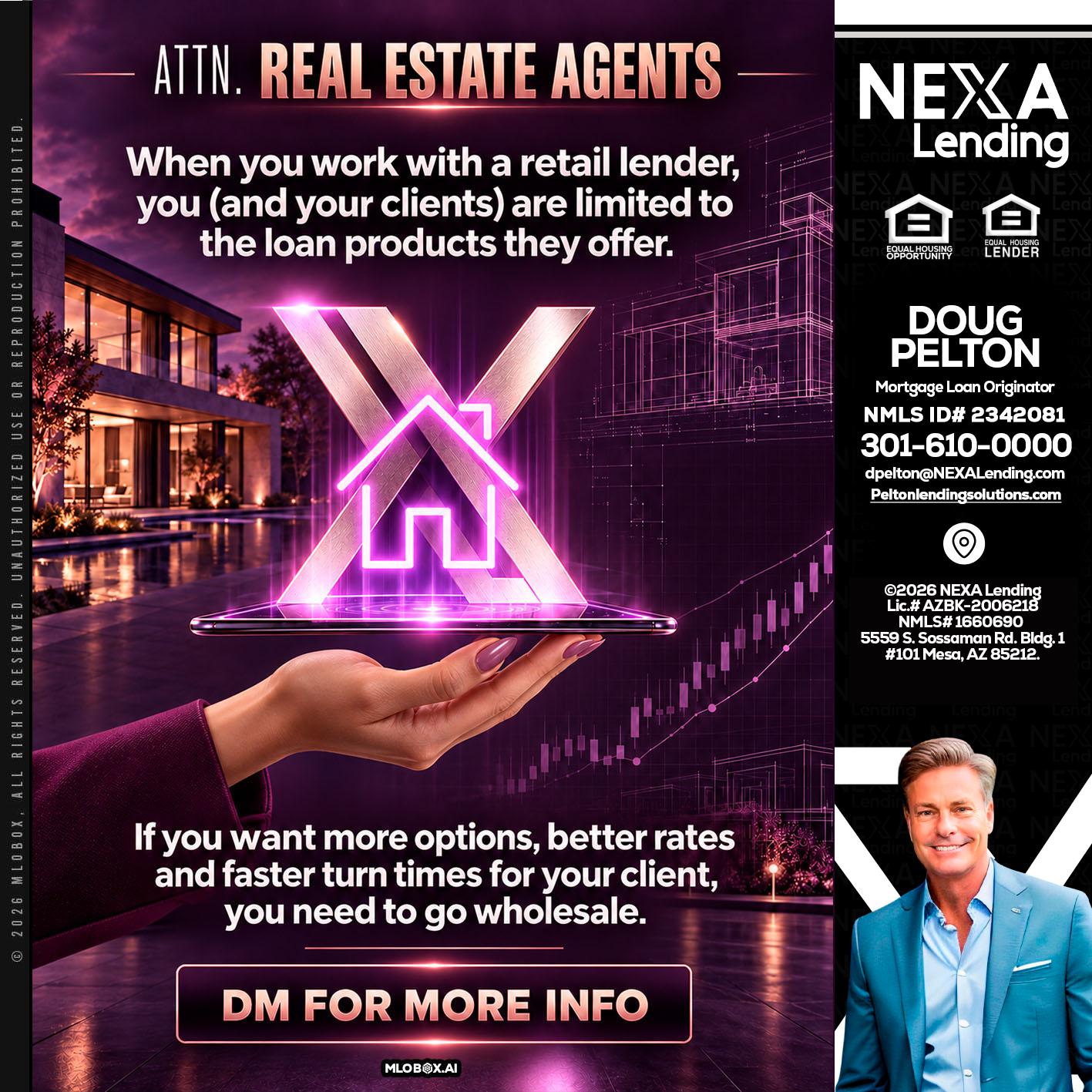 REAL ESTATE AGENTS - Doug Pelton -Mortgage Loan Officer