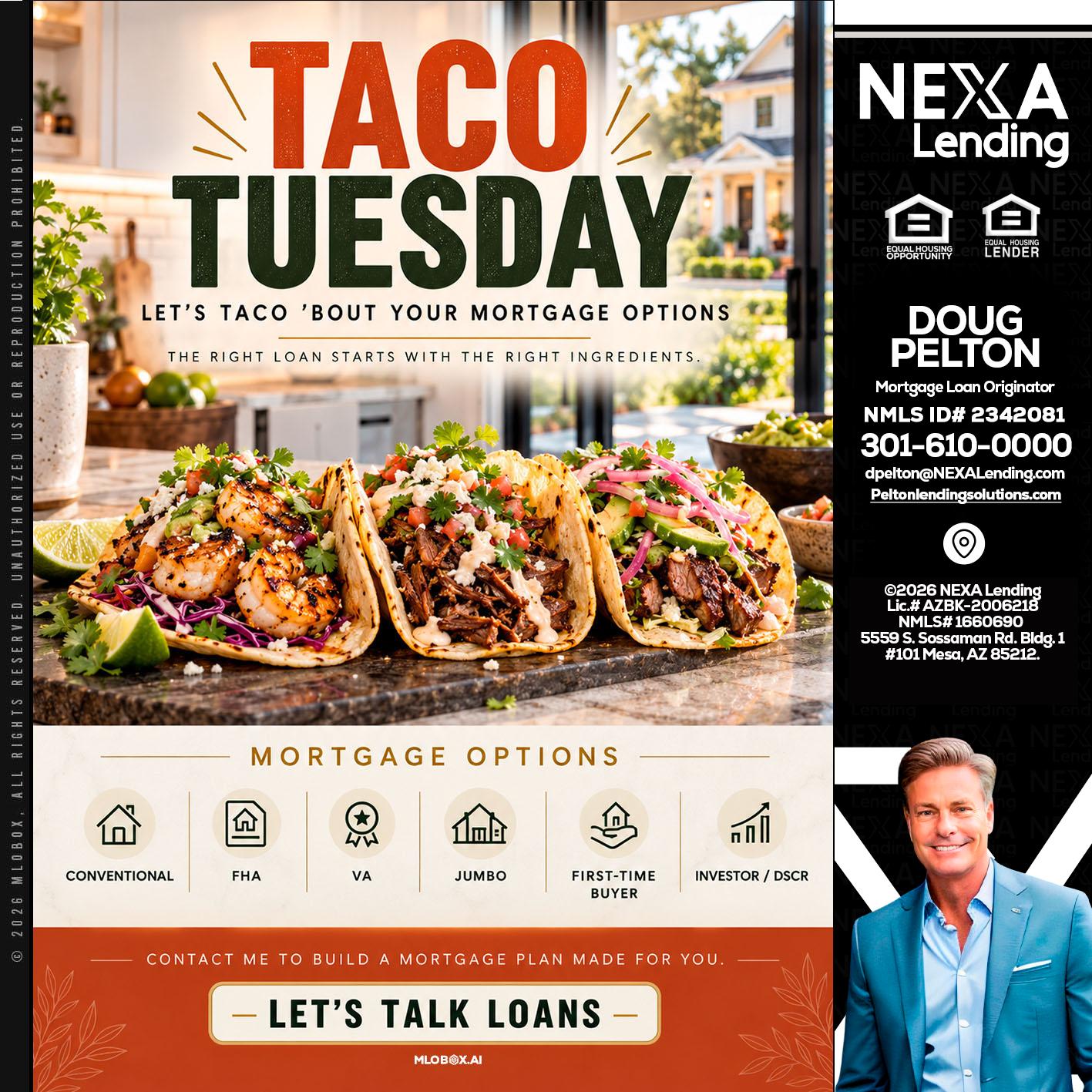 taco Tuesday - Doug Pelton -Mortgage Loan Officer