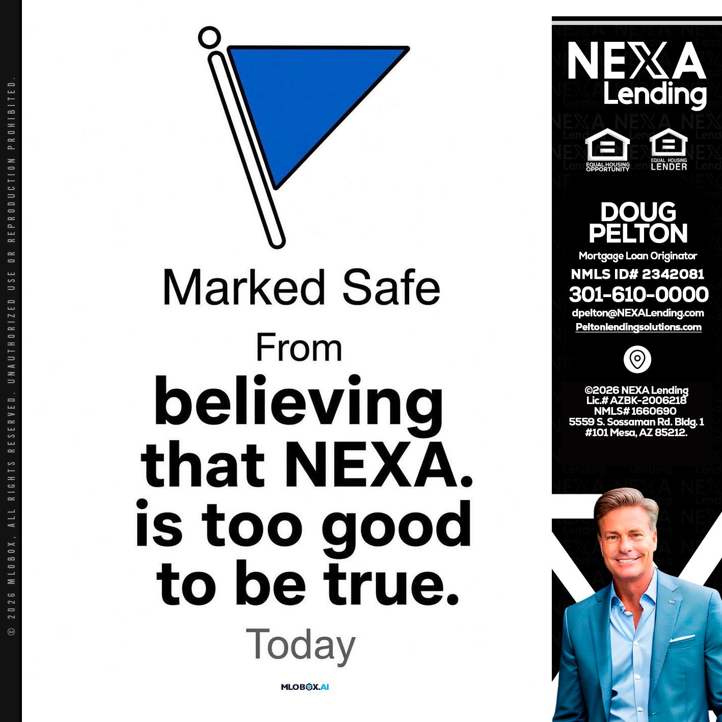 MARKED SAFE - Doug Pelton -Mortgage Loan Officer